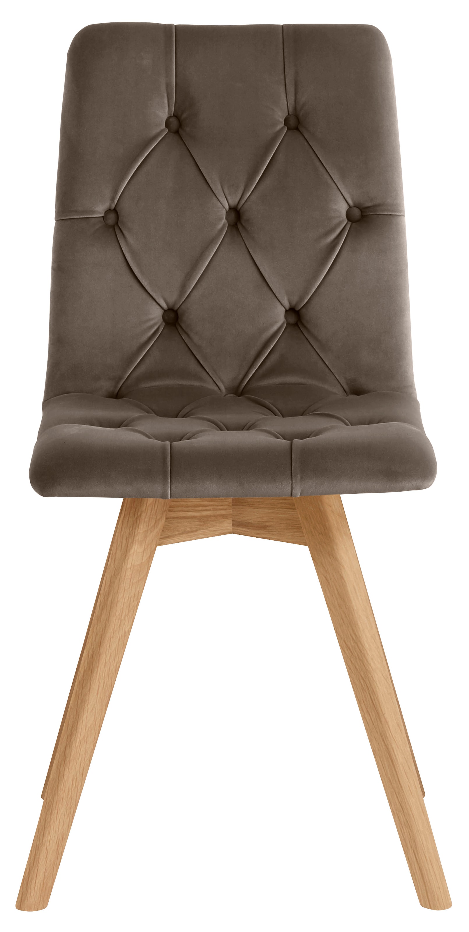 GOODproduct Chaise de salle à manger »Rania« (Set) 2 cuisim 2er/4er/6er Set, Massivholzbeinen