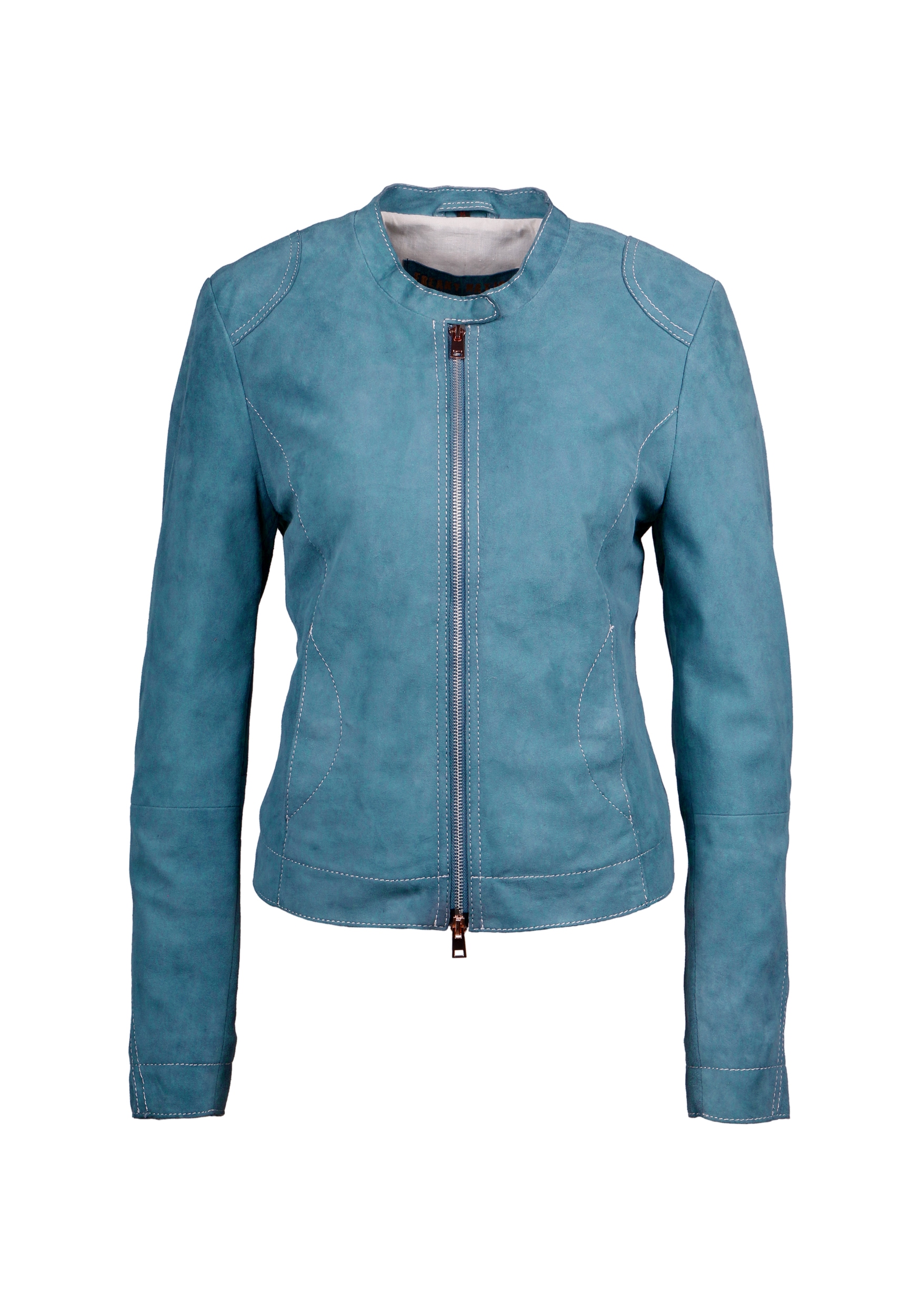 Image of Freaky Nation Lederjacke "Desert Blue-FN"