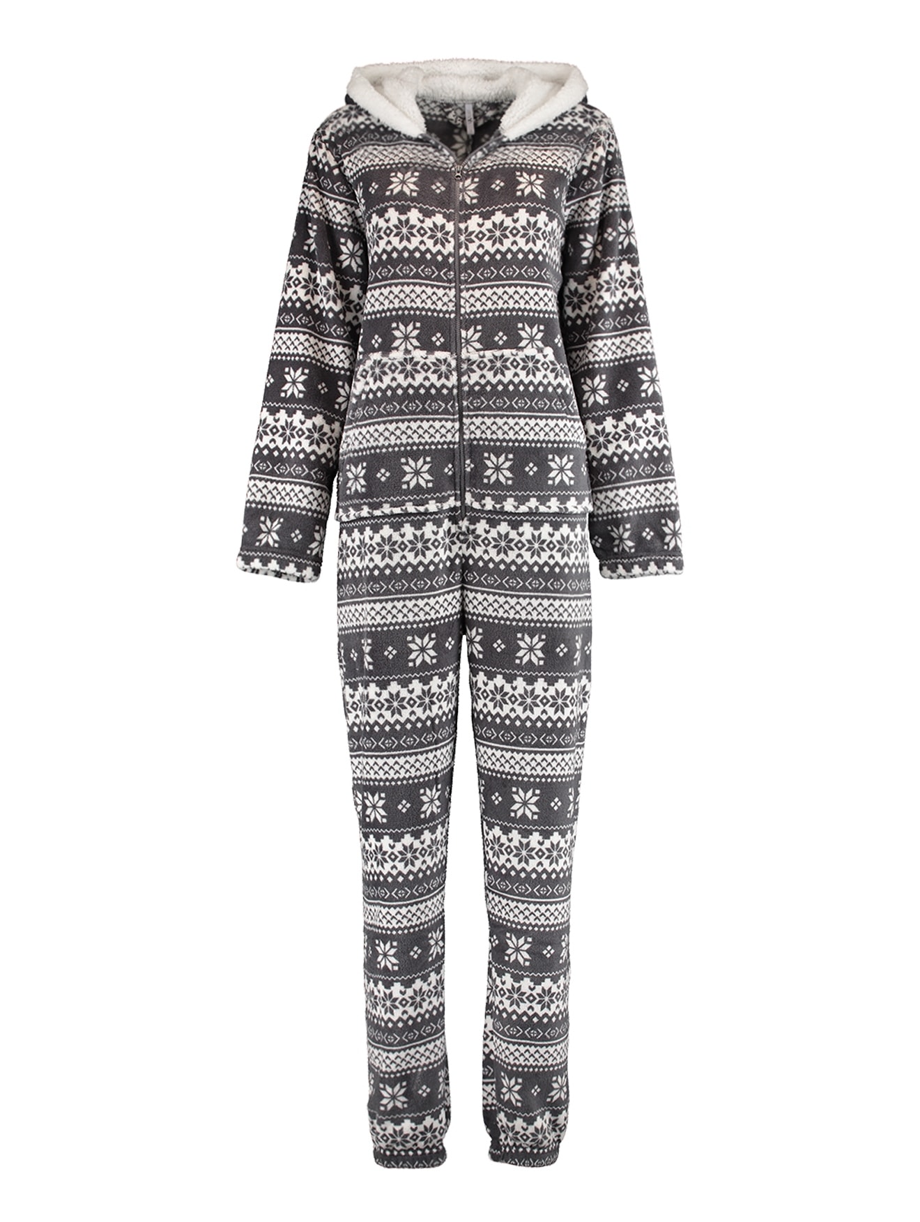 HaILY’S Fleeceoverall »LG P RP Me44lly« perfekt für die Winter und Weihnachtszeit