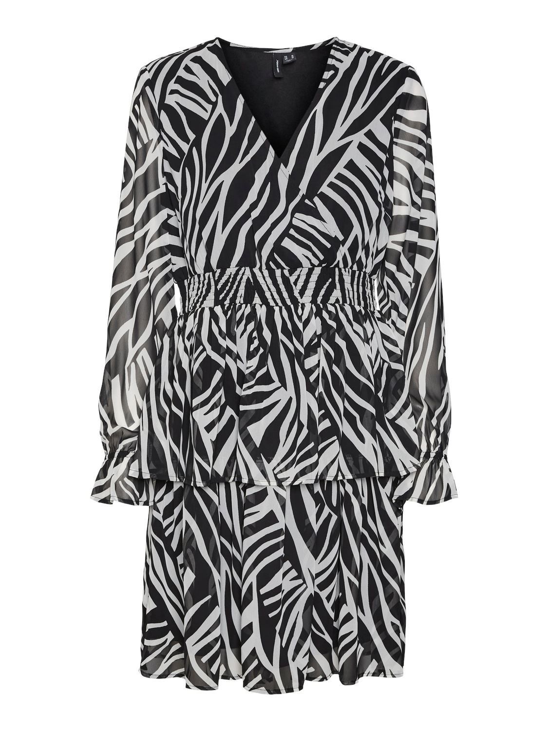 Vero Moda Minikleid »VMHOLLY LS SMOCK SHORT DRESS WVN GA«