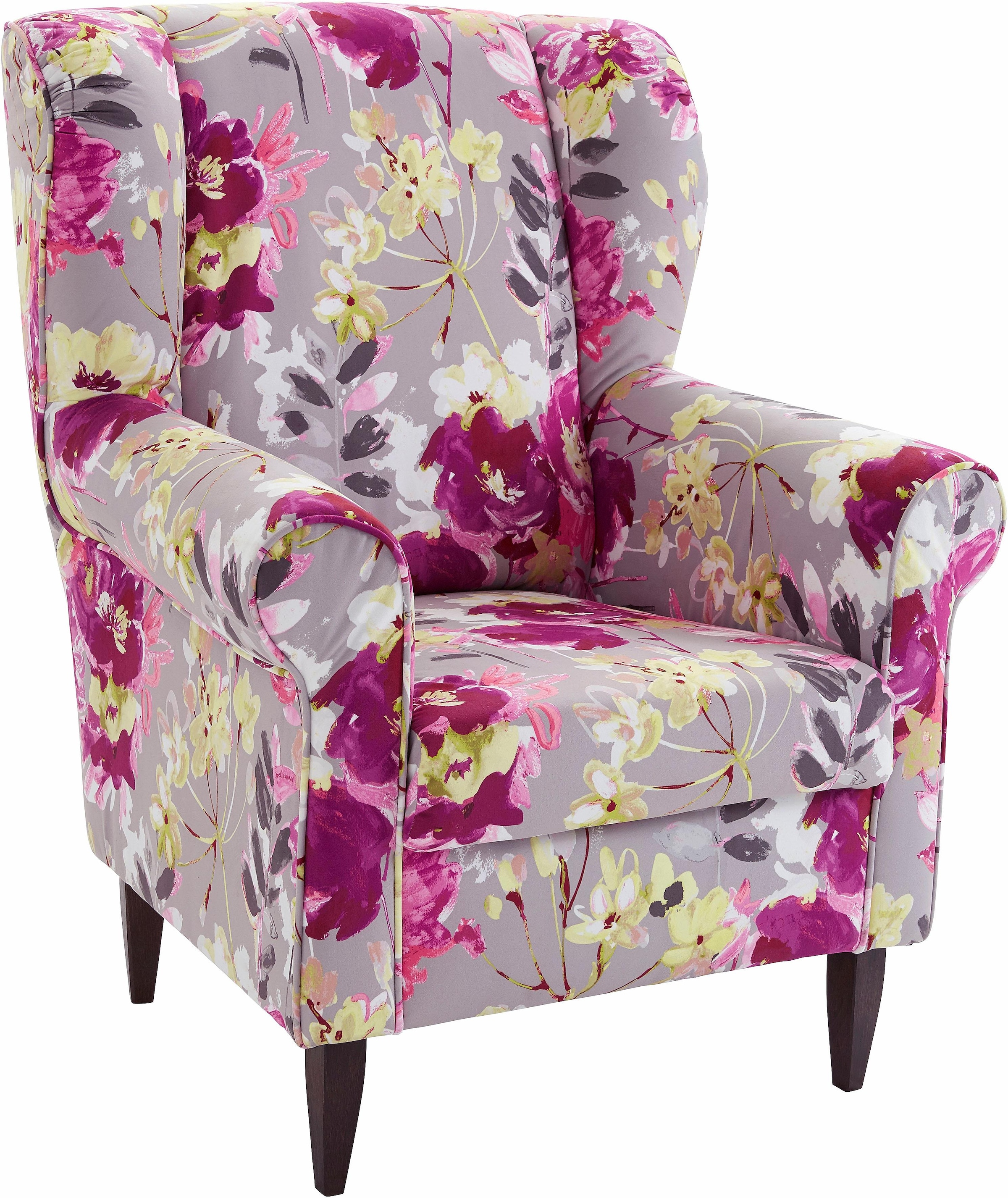 Home affaire Fauteuil à oreilles »Asino« mit Federkern