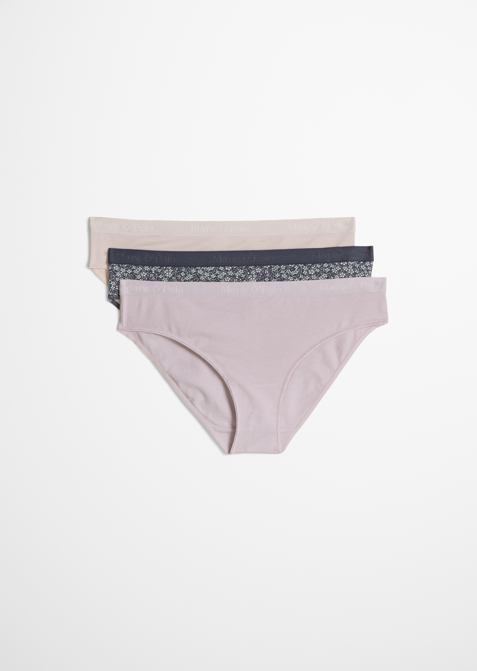 Image of Marc OPolo Slip Slip, im 3er Pack, aus Baumwollmischung in Jersey-Qualität