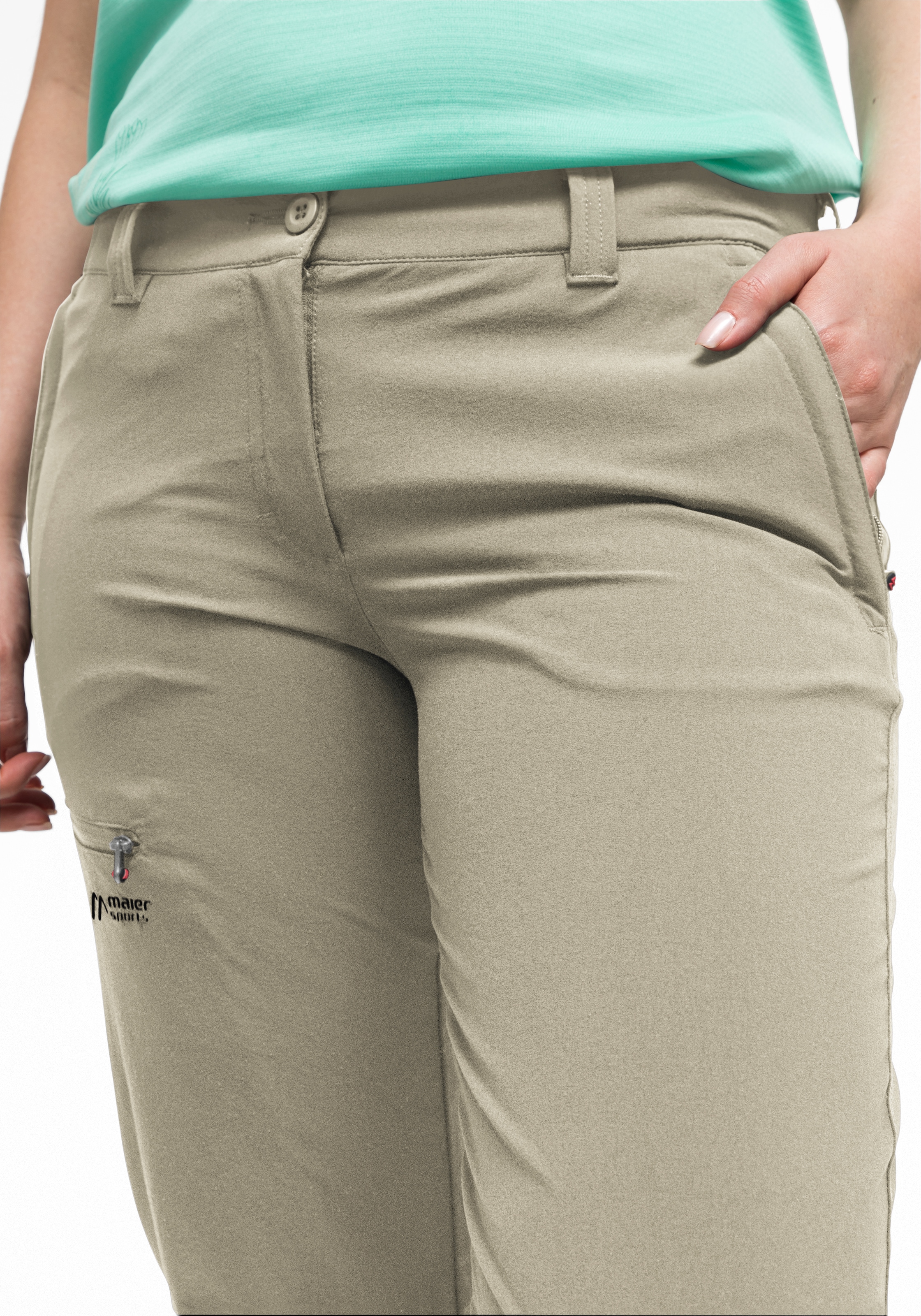 Maier Sports Funktionshose »Lulaka 7/8«, Damen Wanderhose, atmungsaktive und elastische Outdoor-Hose