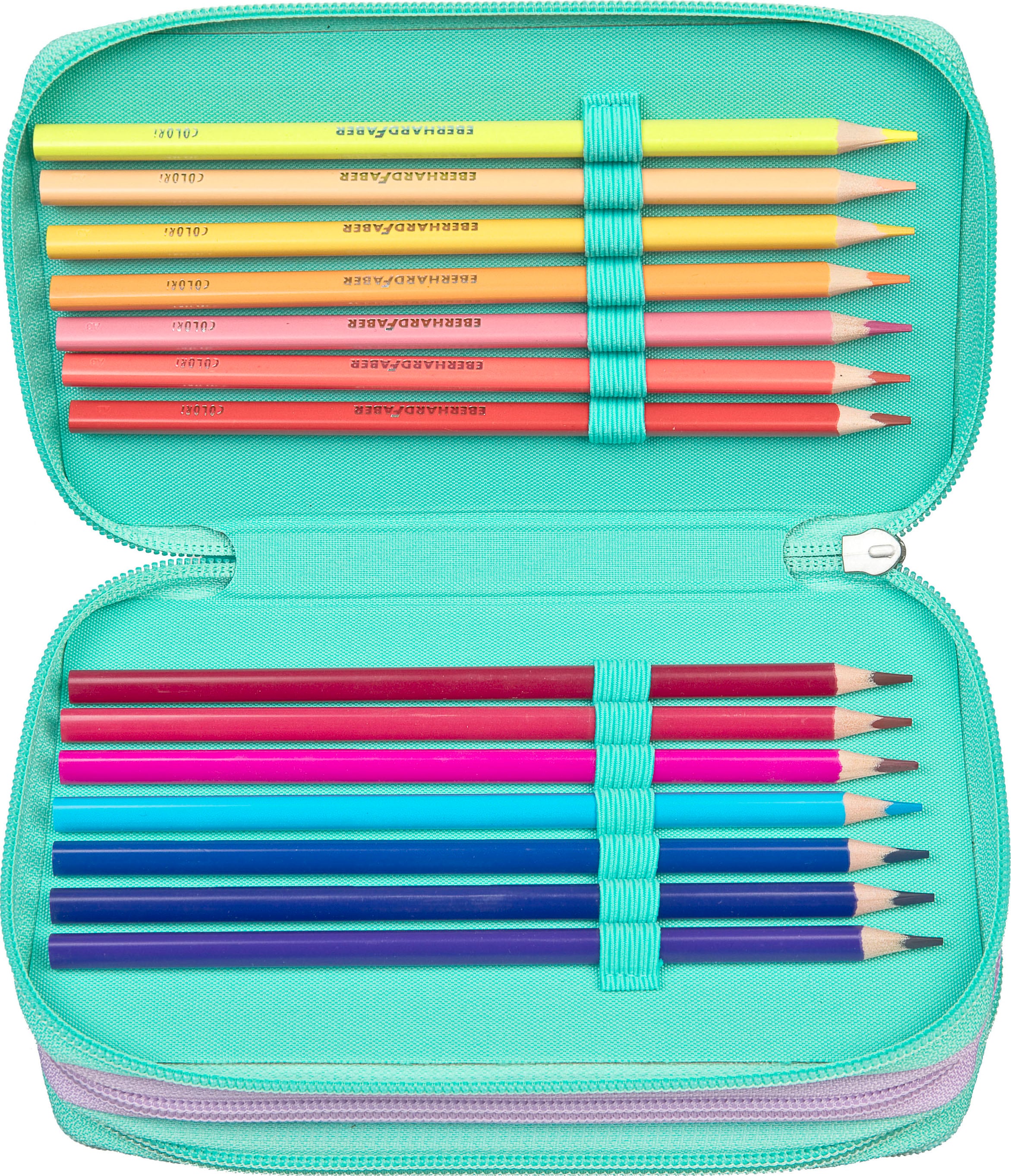 Scooli Trousse à crayons »Tripledecker, Butterfly Wishes«