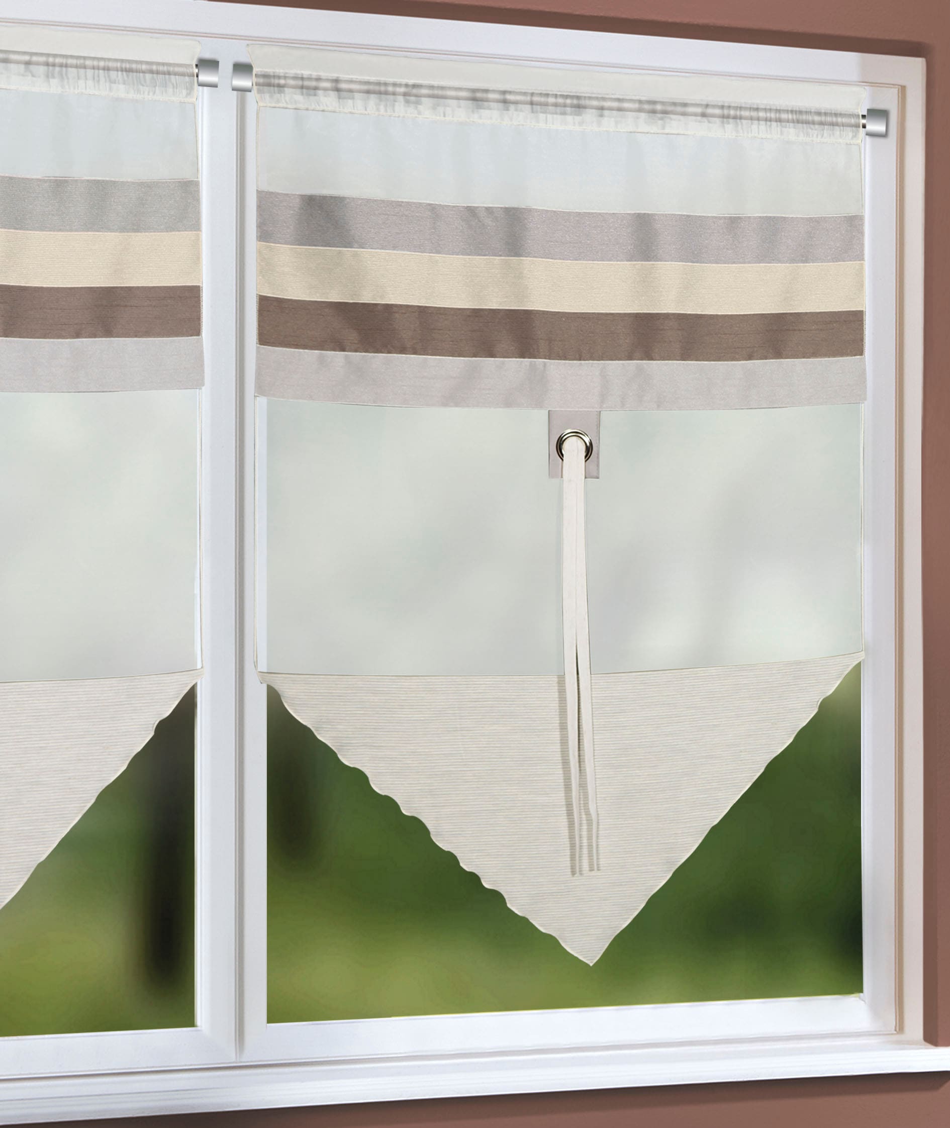 HOMING Panneaux »Ella« Boucles cachées 1 cuis tlg. écharpe finie