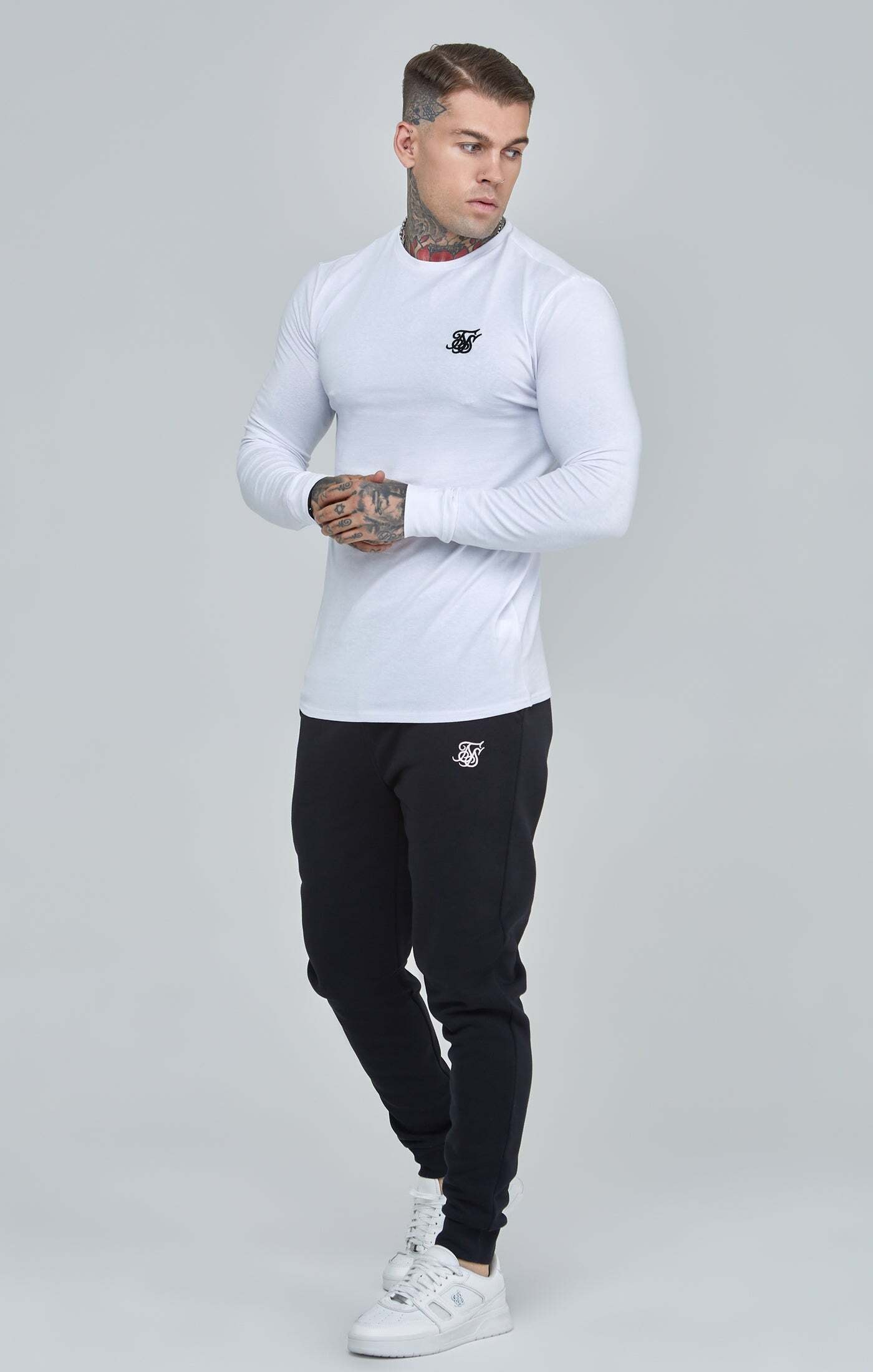 Siksilk T-Shirt »Siksilk T-Shirts Essentials Long Sleeve T-Shirt«