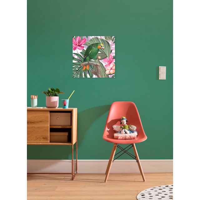 ♕ Komar Wandbild »Hibiscus Flirt«, (1 St.), 40x40 cm (Breite x Höhe),  Keilrahmenbild versandkostenfrei auf