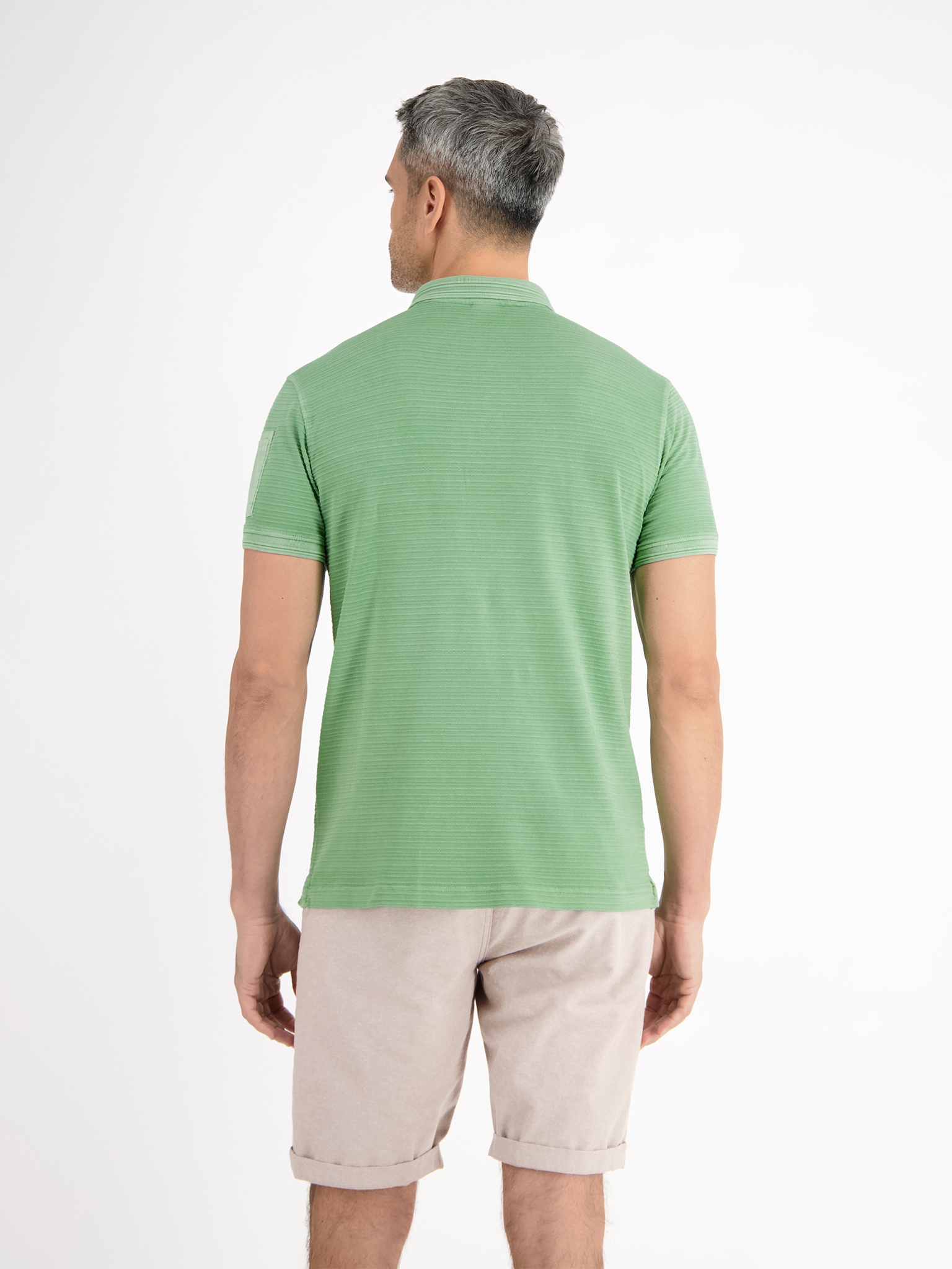 LERROS Poloshirt, mit Streifen Muster