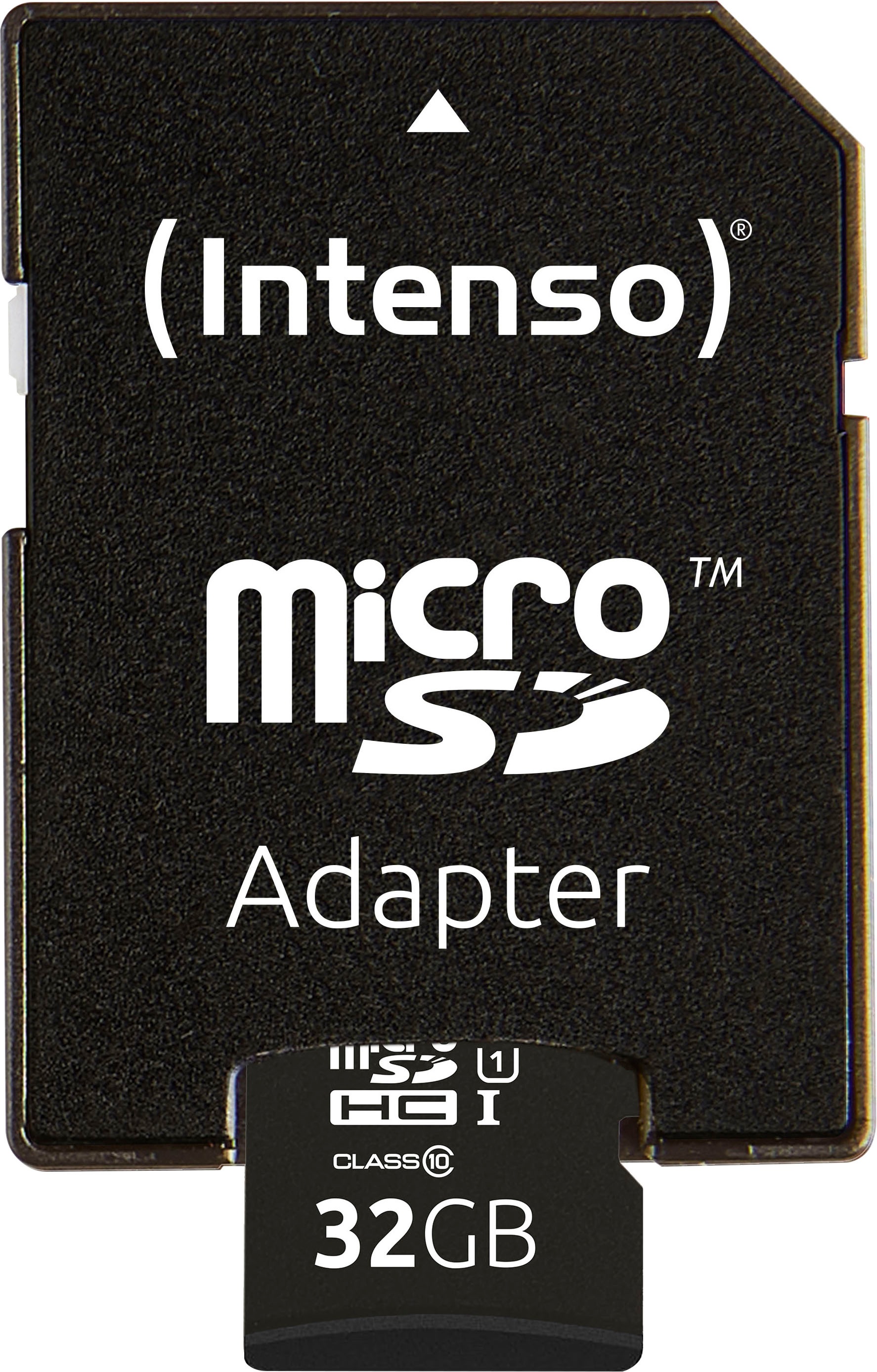 Image of Intenso Speicherkarte »microSDHC UHS-I Premium + SD-Adapter«, (45 MB/s Lesegeschwindigkeit) bei Ackermann Versand Schweiz