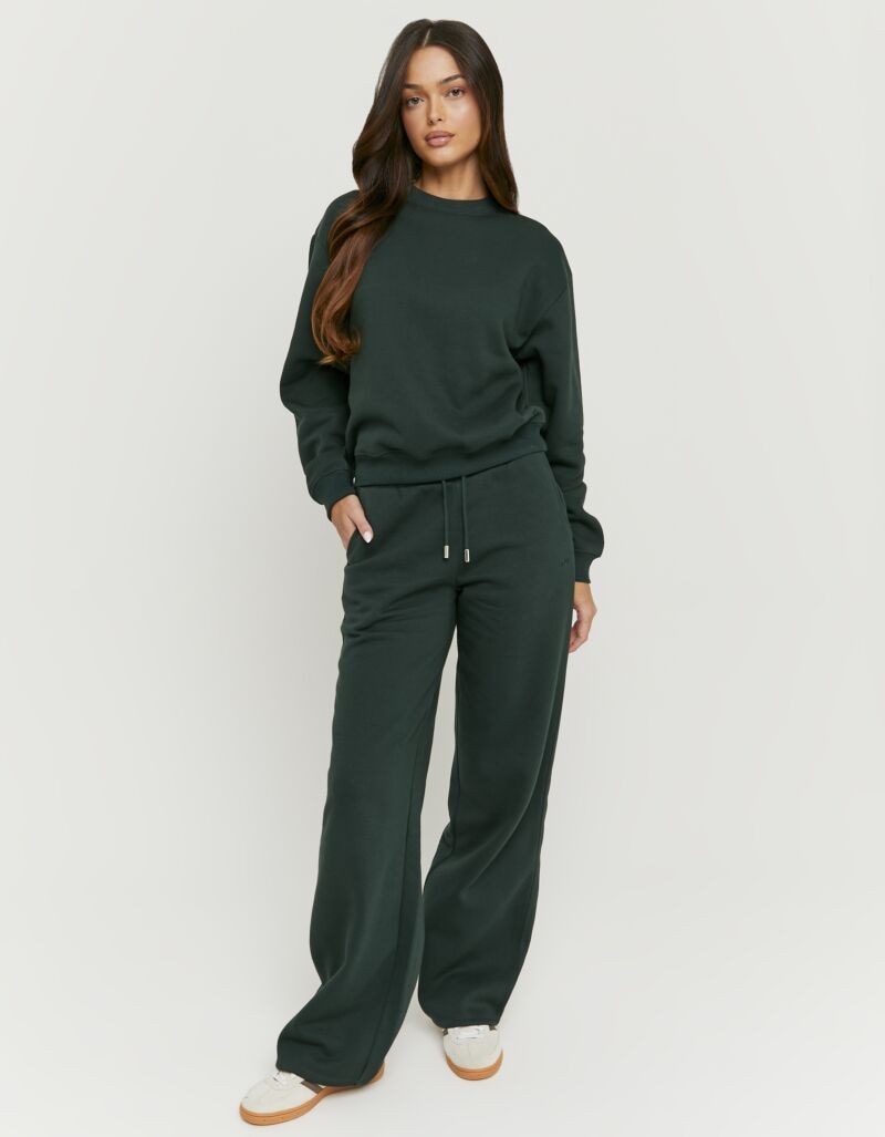 Tally Weijl Pantalon sweat »SPACOWIBY«  mélange de coton, ample