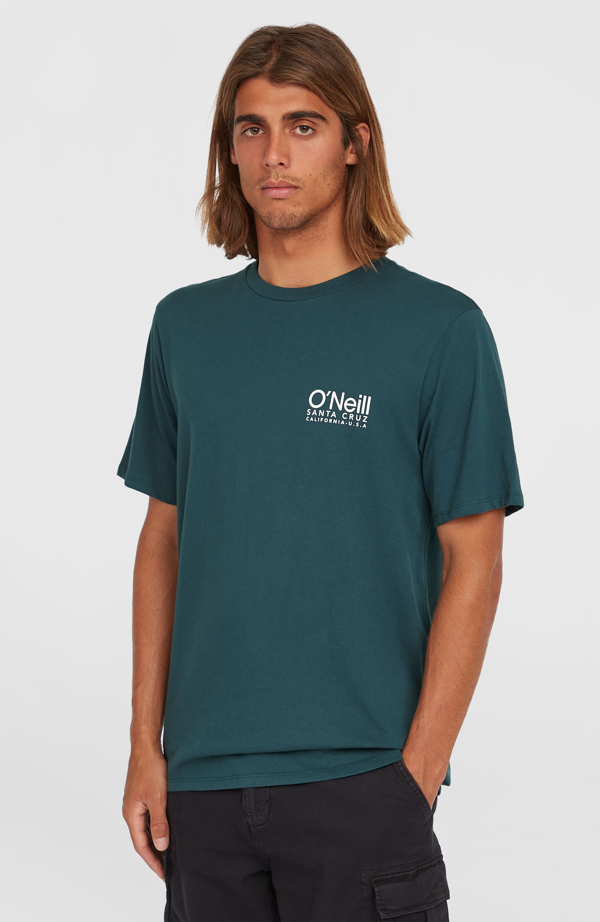 Image of ONeill T-Shirt "ORIGINAL CALI LOGO T-SHIRT" sportlicher Stil, vorgezogene Schulternähte, aus Baumwolljersey