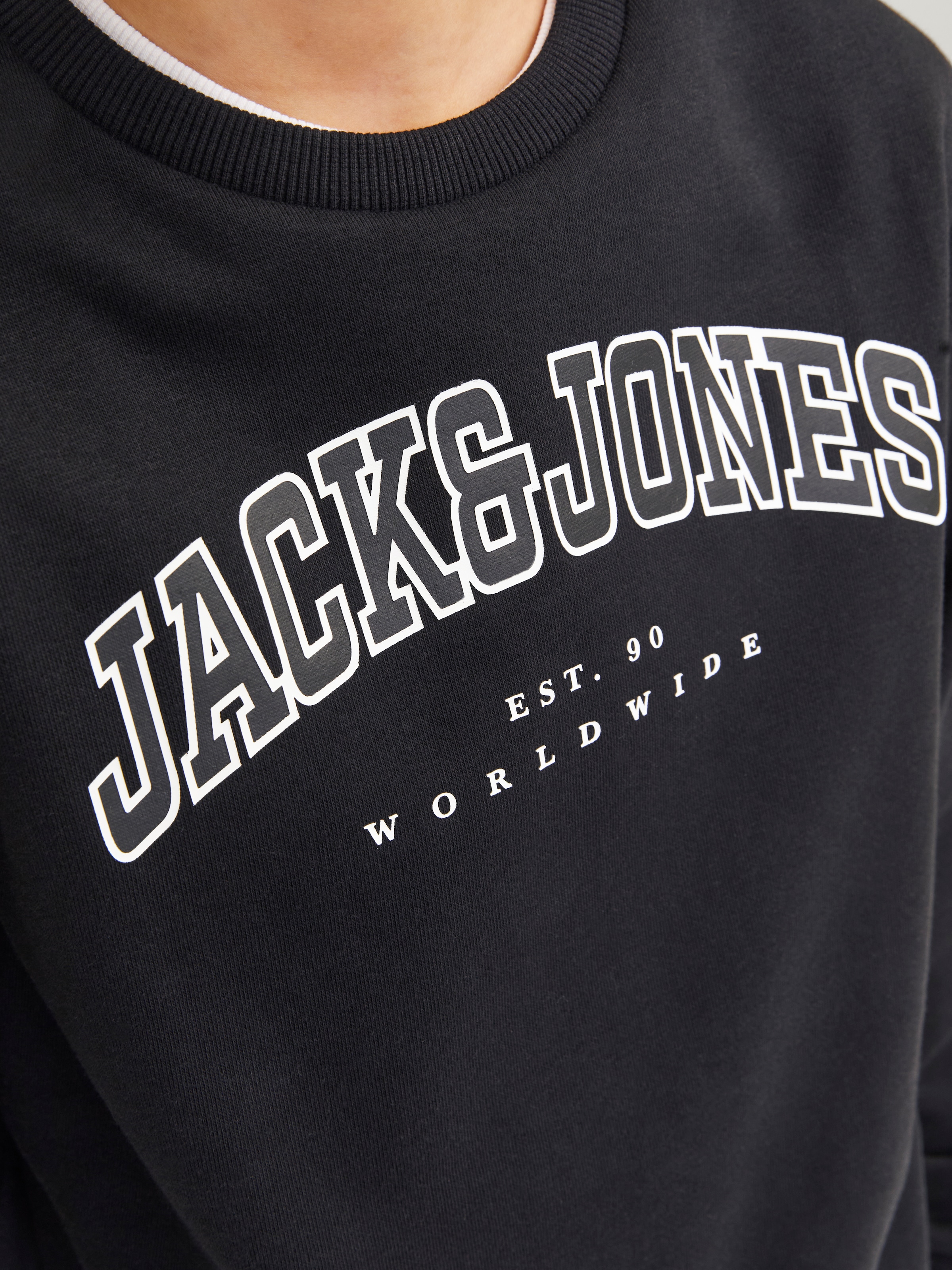 Jack & Jones Junior Sweatshirt »JJECALEB VARSITY SWEAT CREW NECK SN JNR«