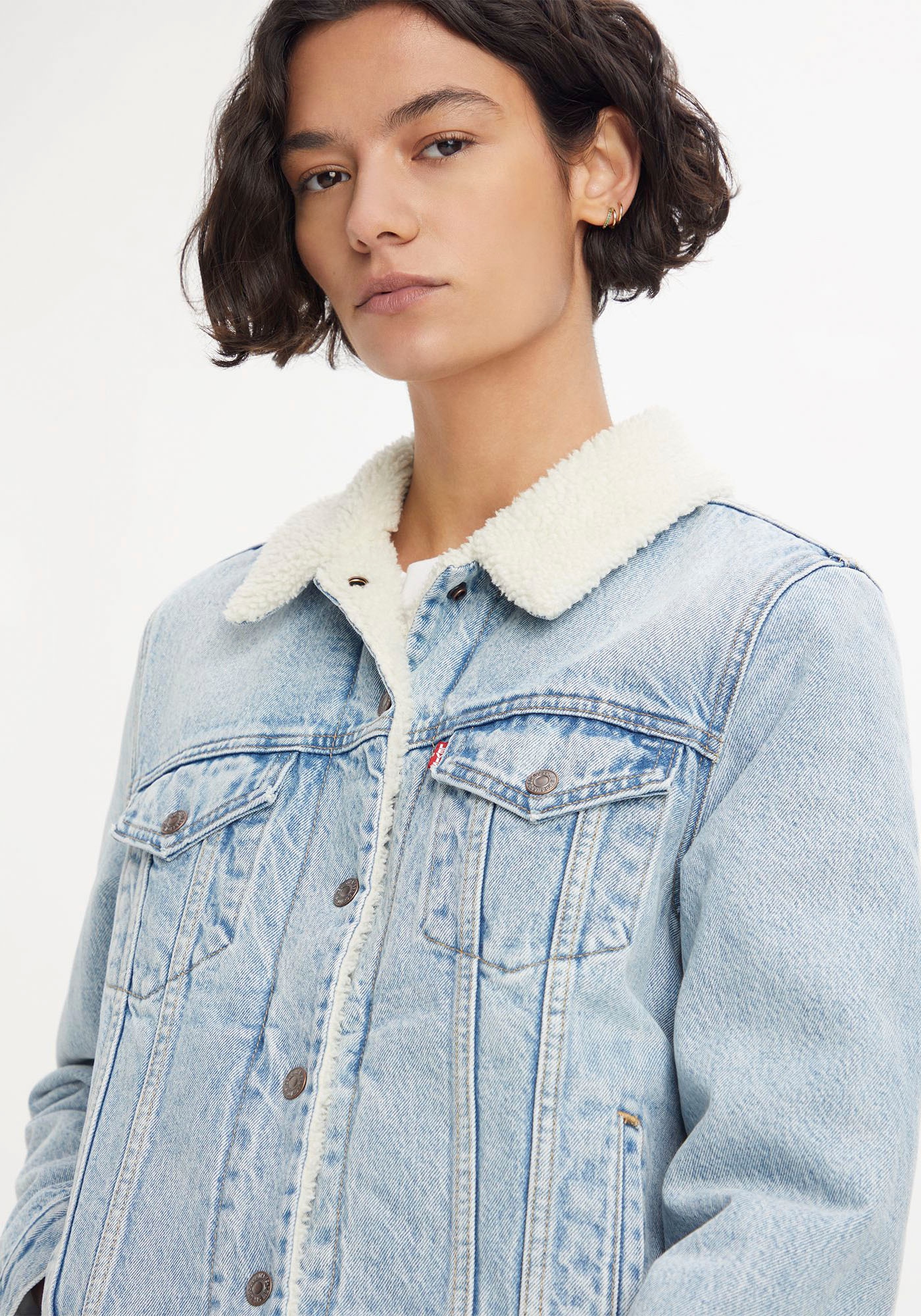 Levi's® Jeansjacke »SHERPA TRUCKER«