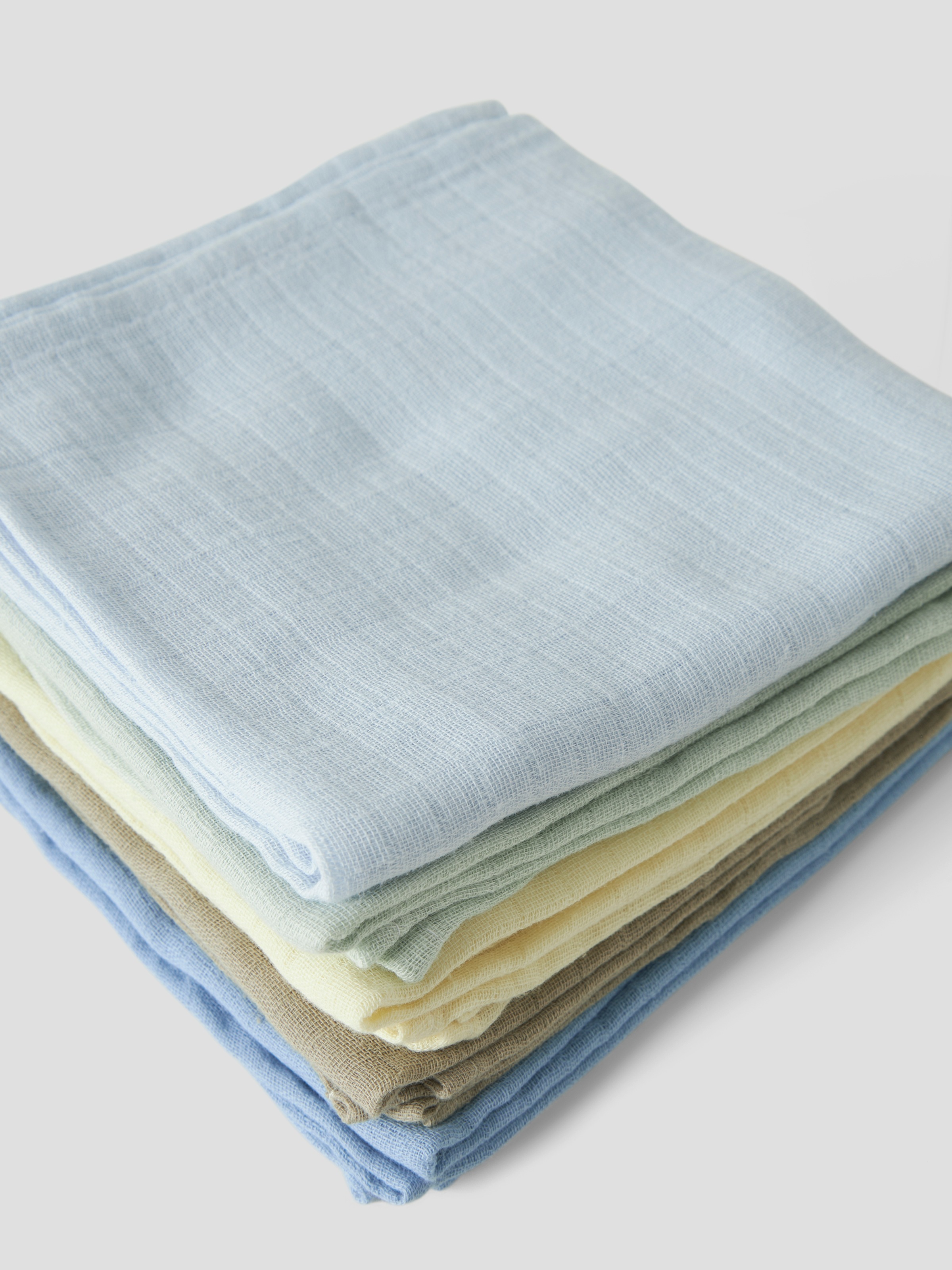 Name It Multifunktionstuch »NBNOHAPPY 5P NAPPIES LNOOS« 5 Stk. aus Baumwolle, bequeme Passform, im 5er-Pack
