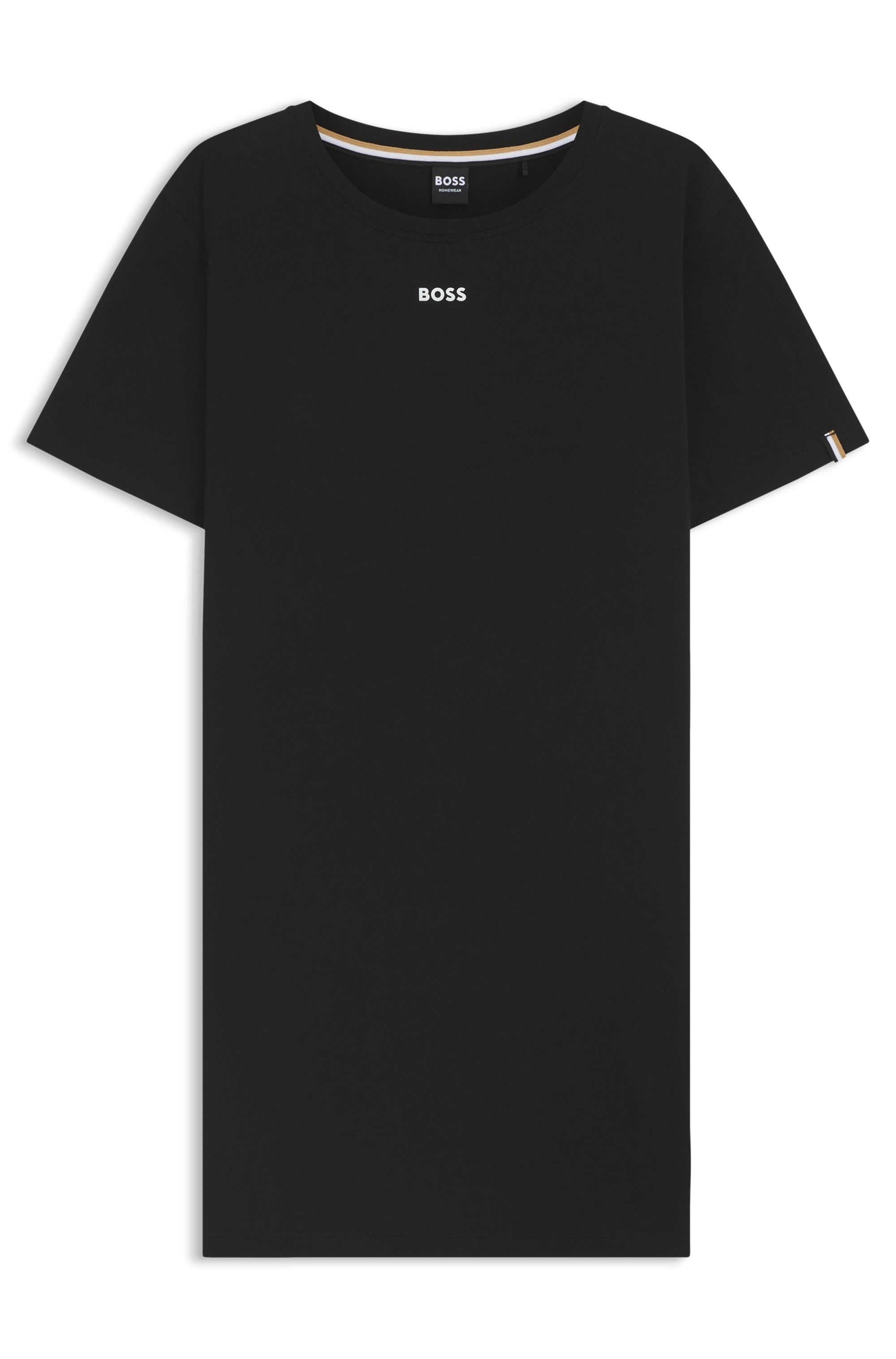 BOSS Nachthemd, weiches Baumwoll Nachtkleid