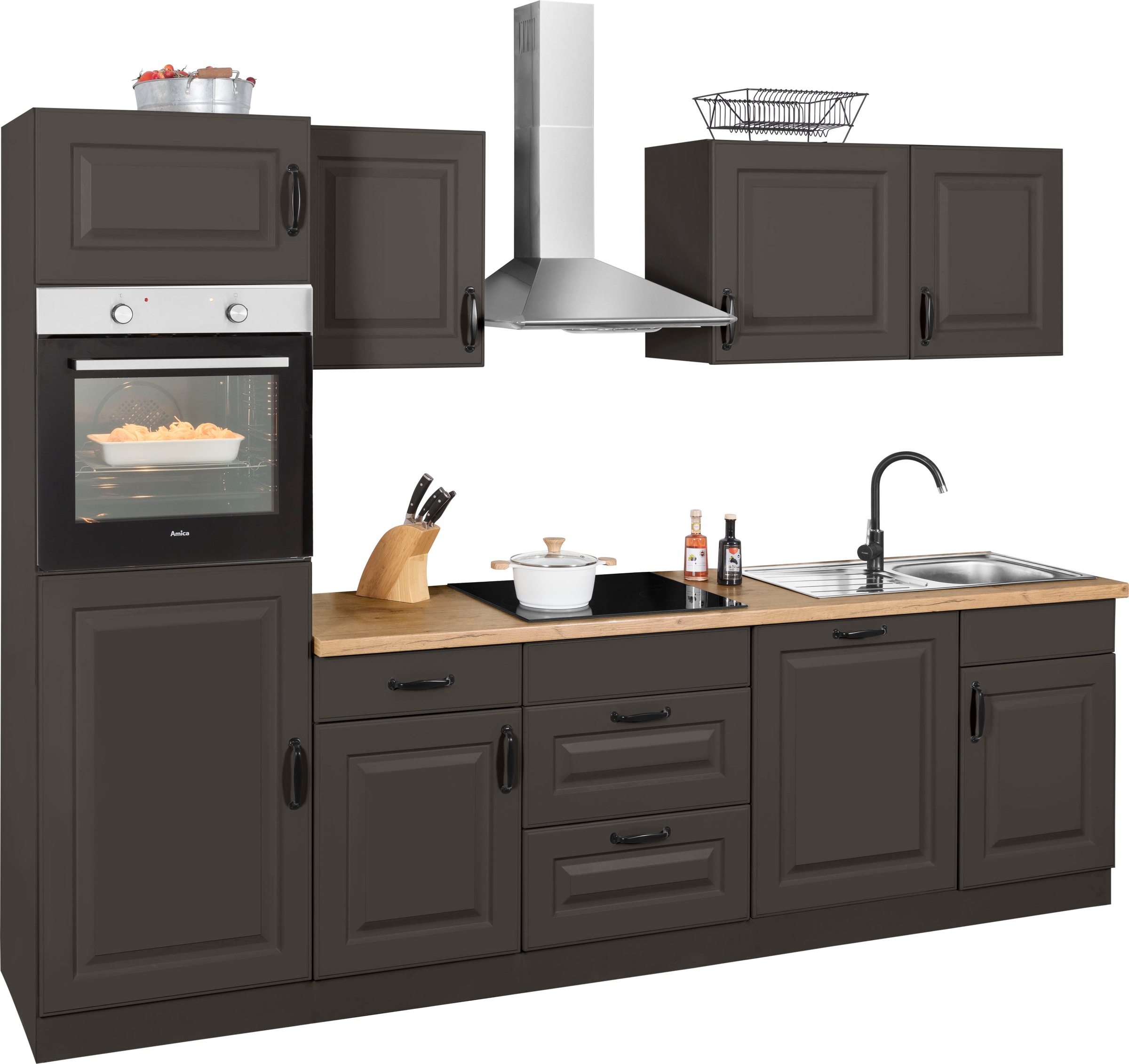 Image of wiho Küchen Küchenzeile »Erla«, ohne E-Geräte, Breite 280 cm bei Ackermann Versand Schweiz