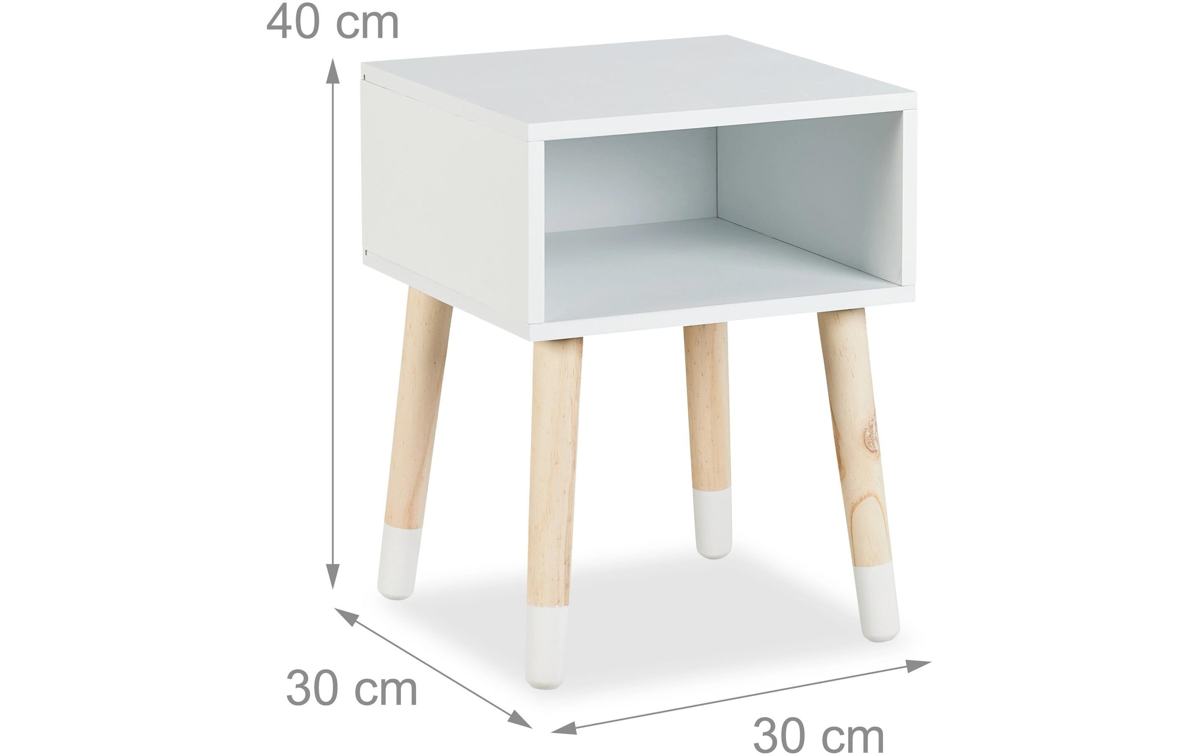relaxdays Nachttisch »für Kinder 30 x 40 cm«