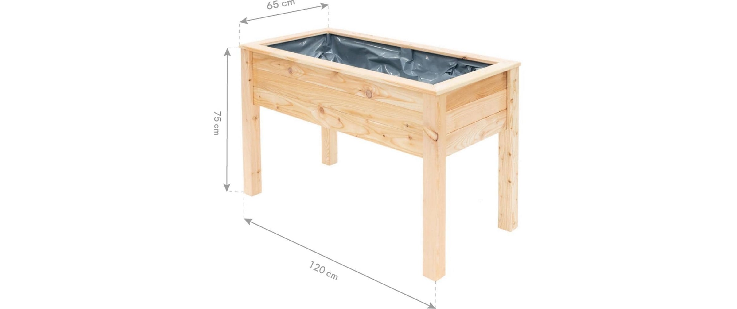 WESTMANN Hochbeet »Emily« 100 % FSC®-zertifiziertes Lärchenholz