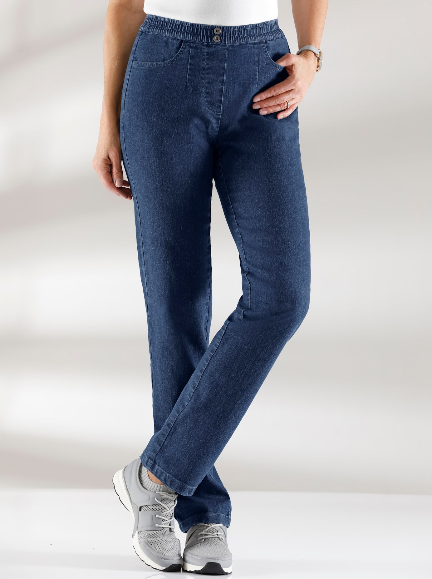 Classic Basics Dehnbund-Jeans, (1 tlg.)