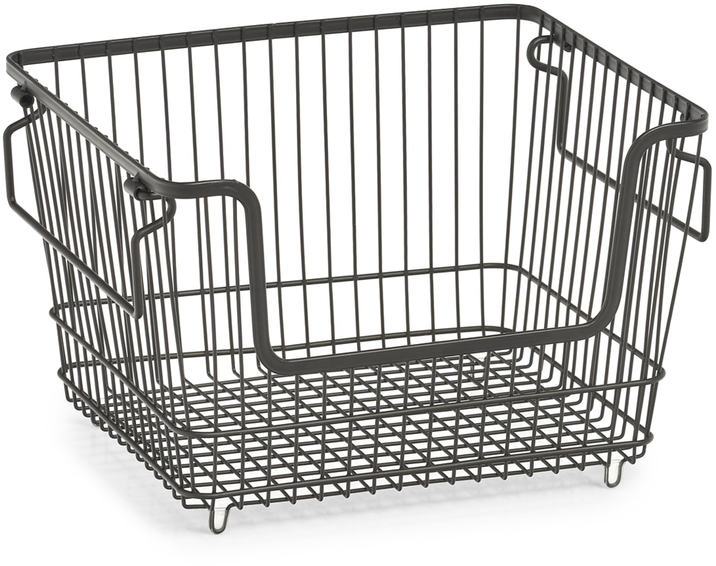 Image of Zeller Present Organizer Aufbewahrungskorb aus Metall, stapelbar