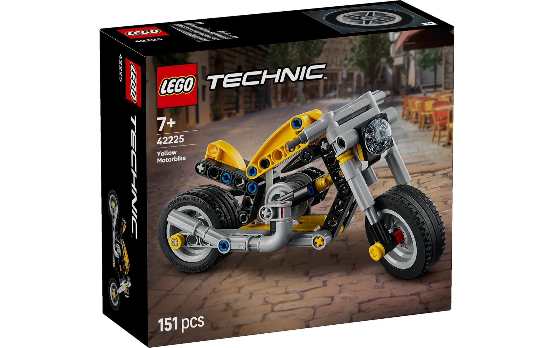 LEGO® Pions de construction »Gelbes Motorrad (42225), LEGO Technic«