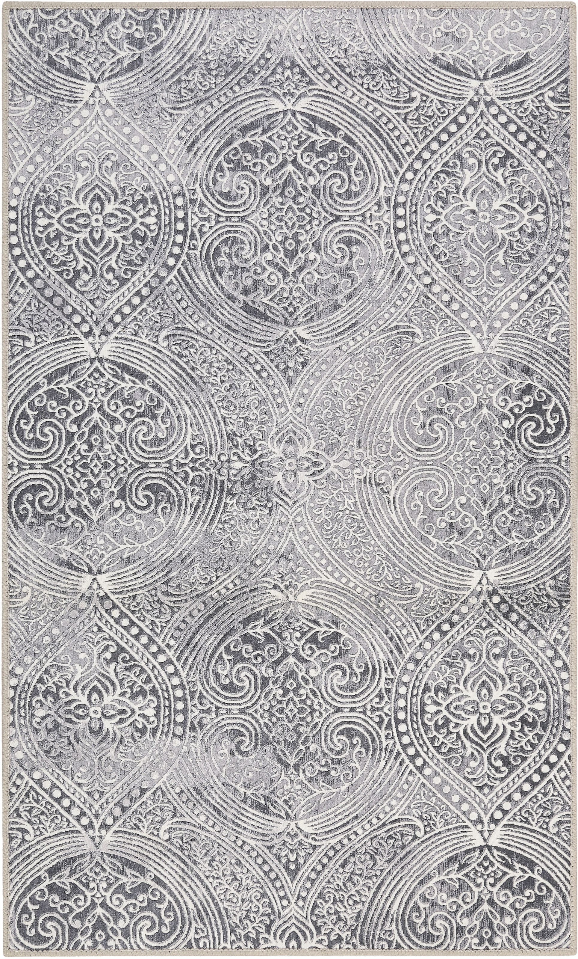 Wecon home Badematte »Louis« Höhe 6 mm rutschhemmend beschichtet fussbodenheizungsgeeignet | strapazierfähig Vintage Orient Stil, Badezimmerteppich, waschbar