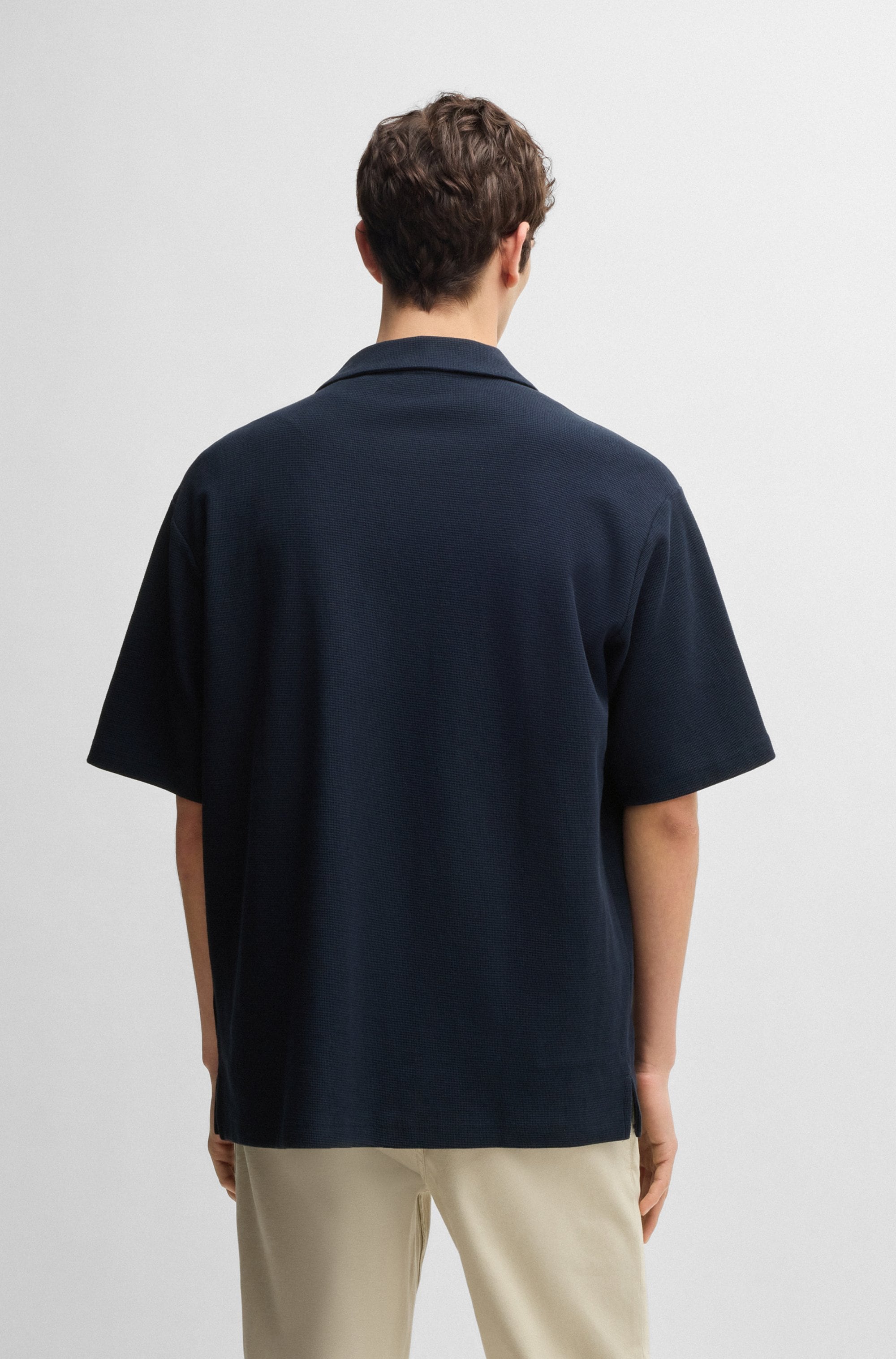 BOSS ORANGE Kurzarmshirt »Pe«, mit Ton-in-Ton Logo