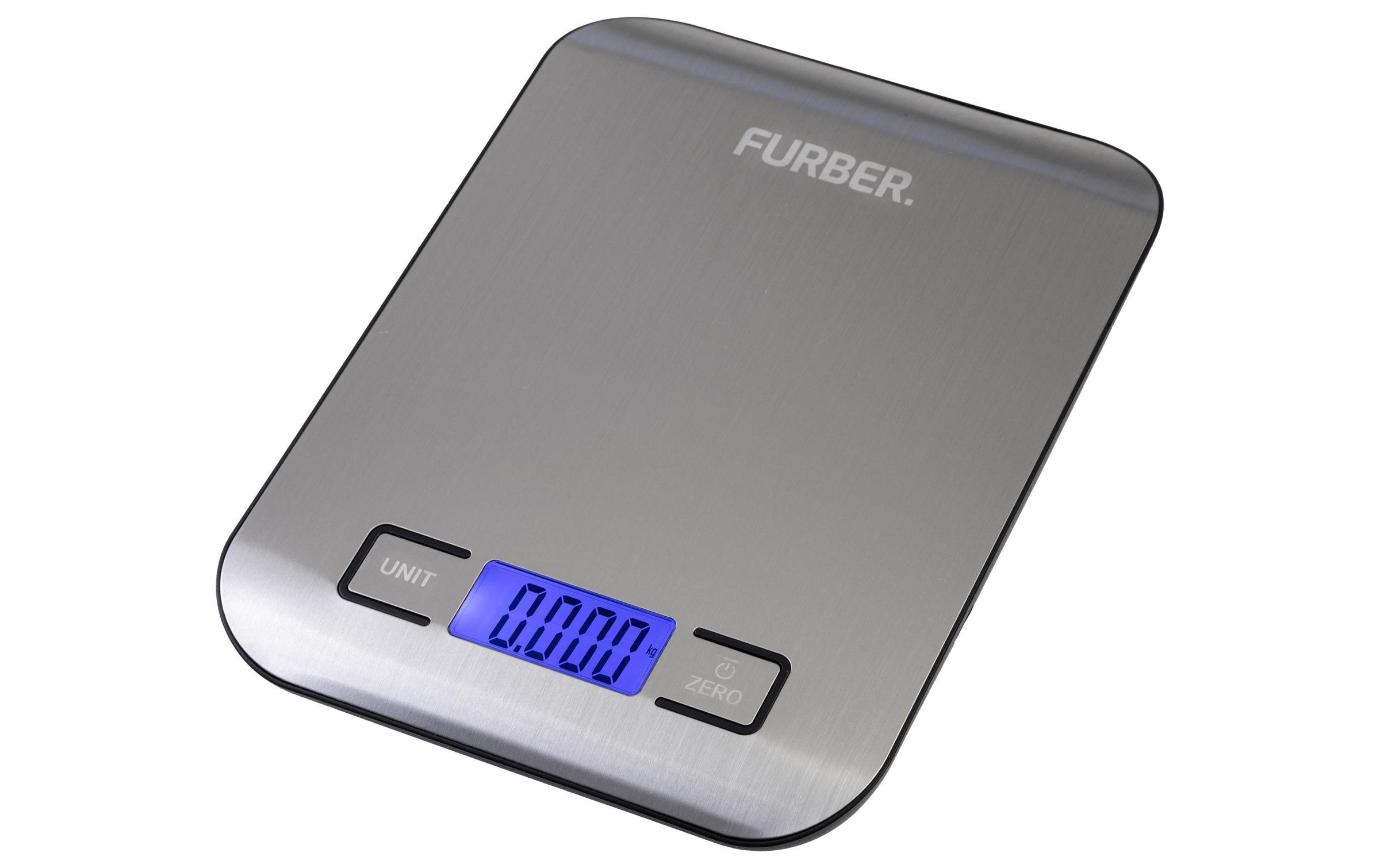 FURBER Küchenwaage »USB Silberfarben«