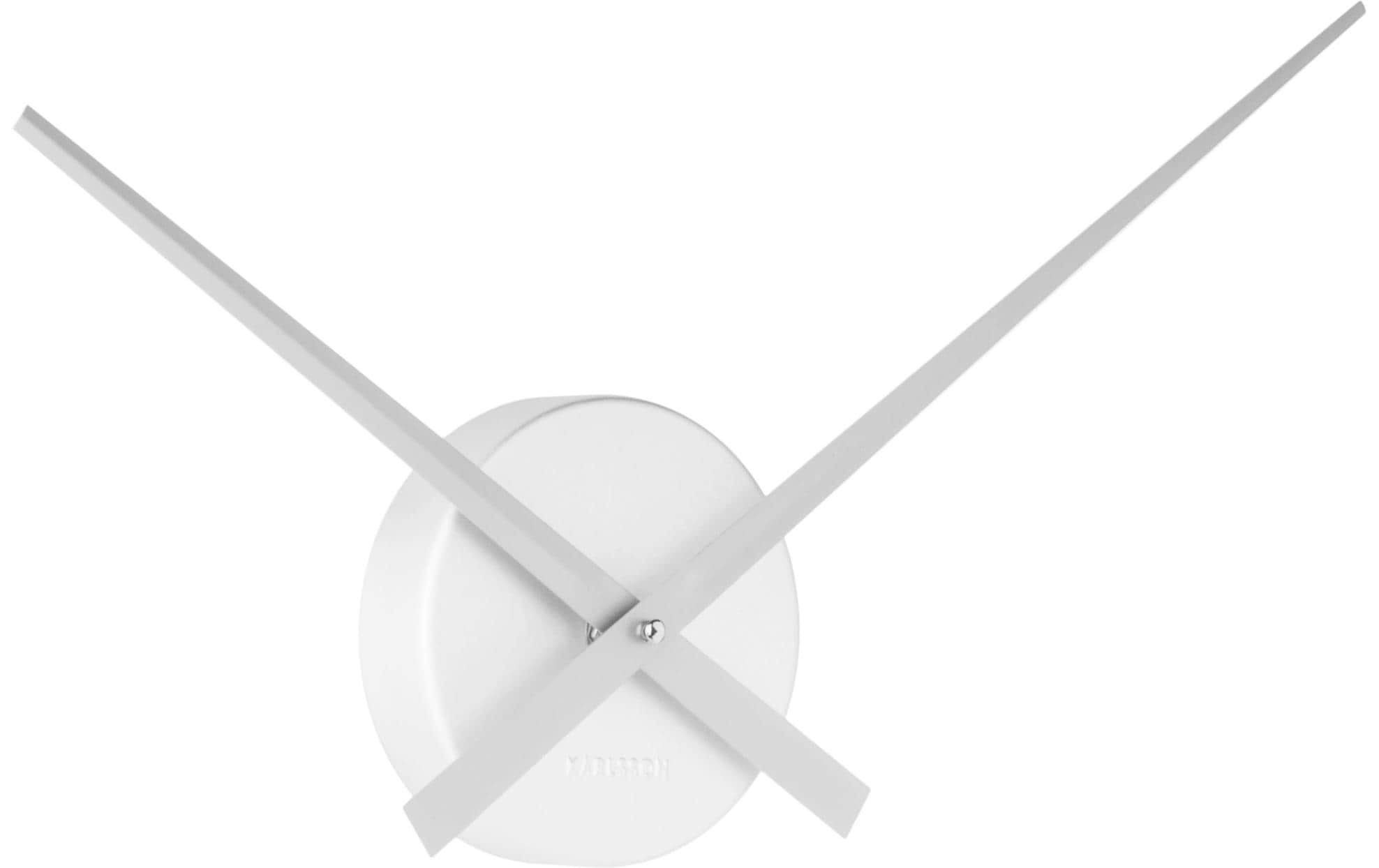 Image of Karlsson Wanduhr "Little Big Time 44 cm, Silber"