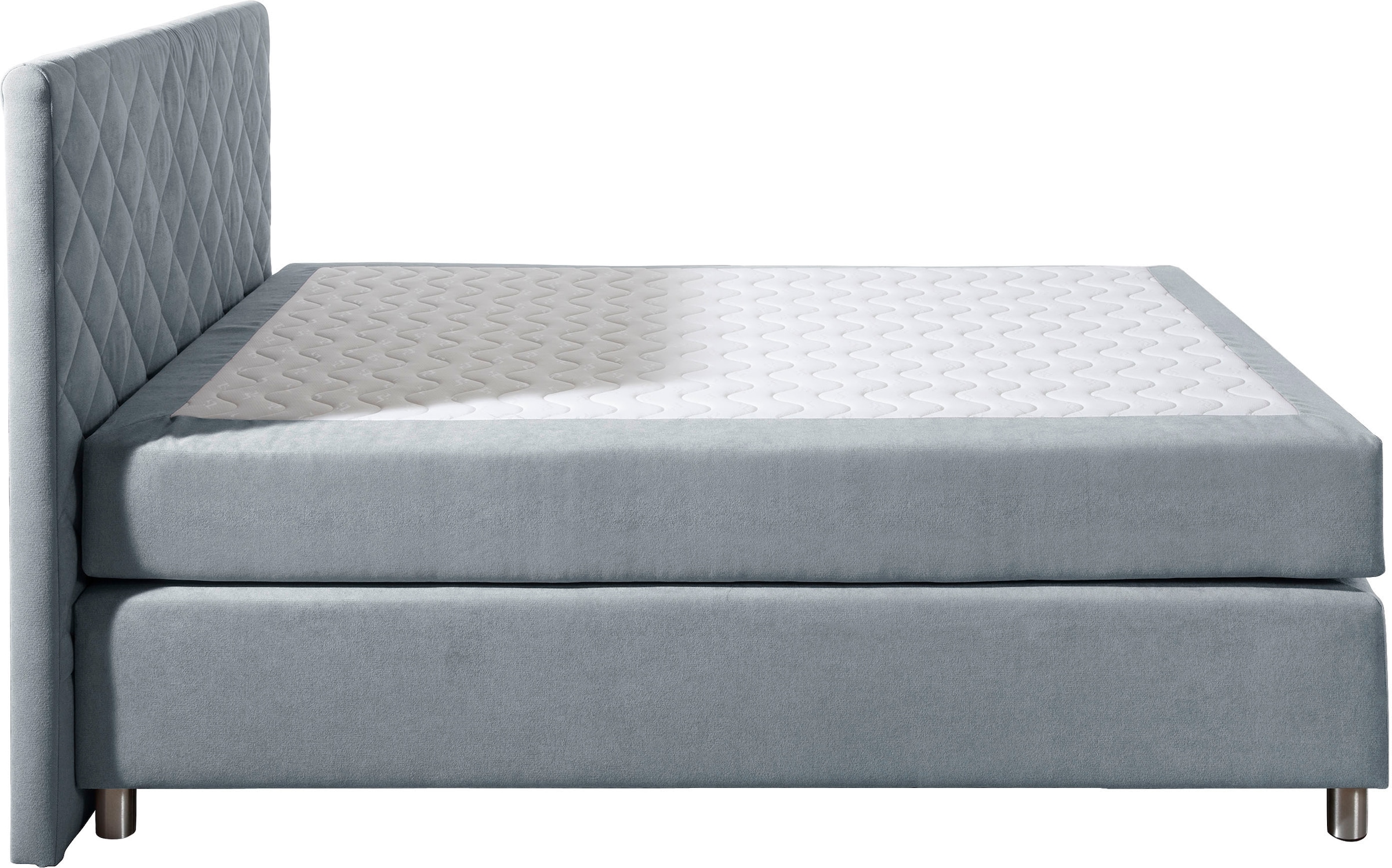 Home affaire Boxspringbett »Bernard, in verschiedenen Breiten« inkl. Topper, Matratze in H2, H3 oder H4 erhältlich