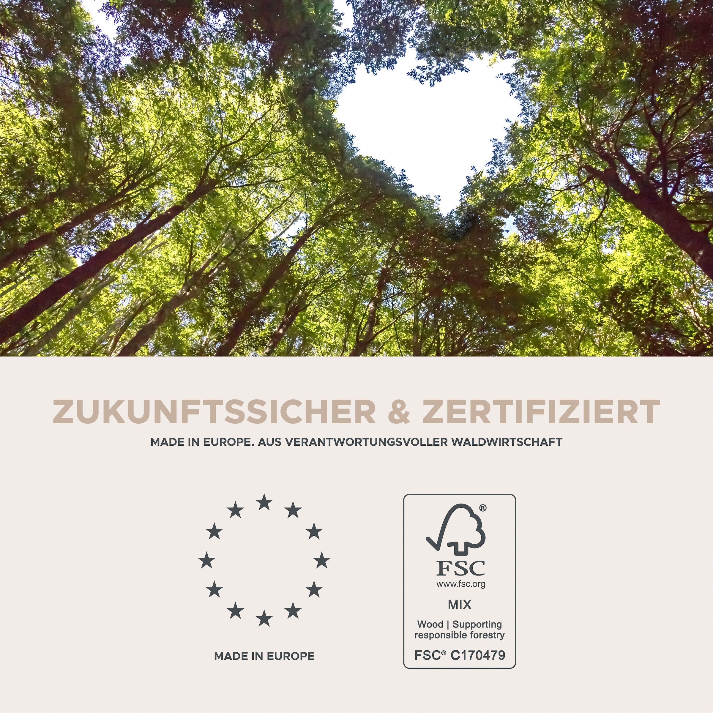 INOSIGN Garderoben-Set »Rehat, Garderobenkombination, Breite 255cm«, (6 St.), 6-teiliges Flurgarderoben Set mit viel Stauraum, Flur Möbel