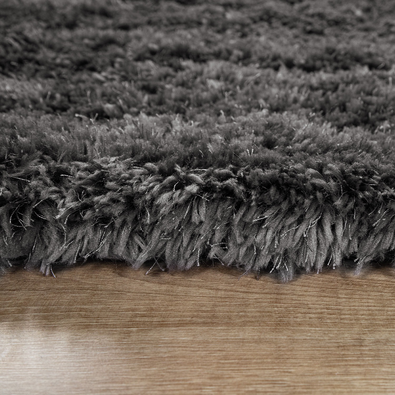 Paco Home Hochflor-Teppich »Akumal 930«, rechteckig, 60 mm Höhe, Shaggy, besonders weich durch Softgarn, Uni-Farben