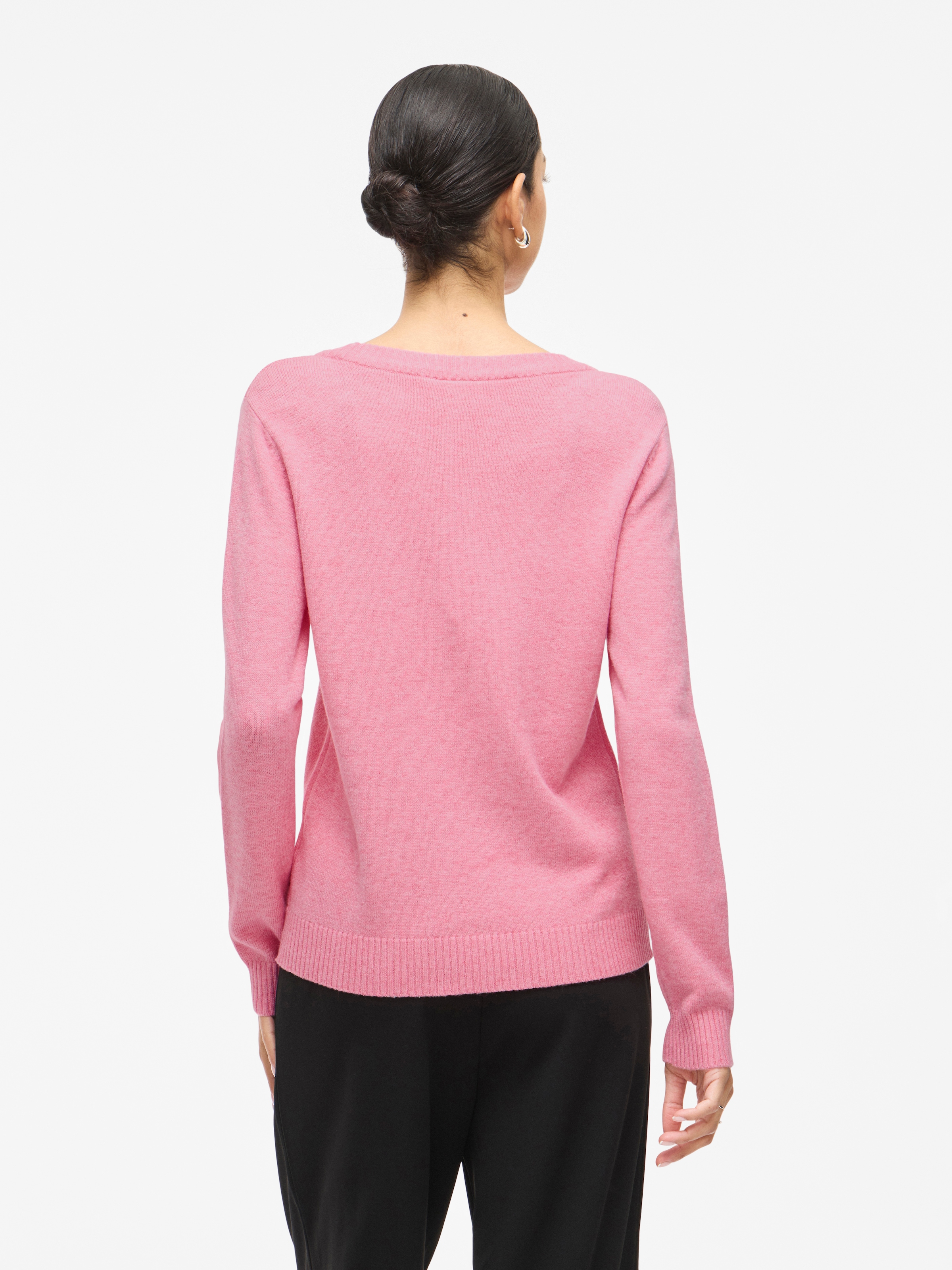 Vila Rundhalspullover »VIRIL O-NECK L/S KNIT TOP - NOOS«