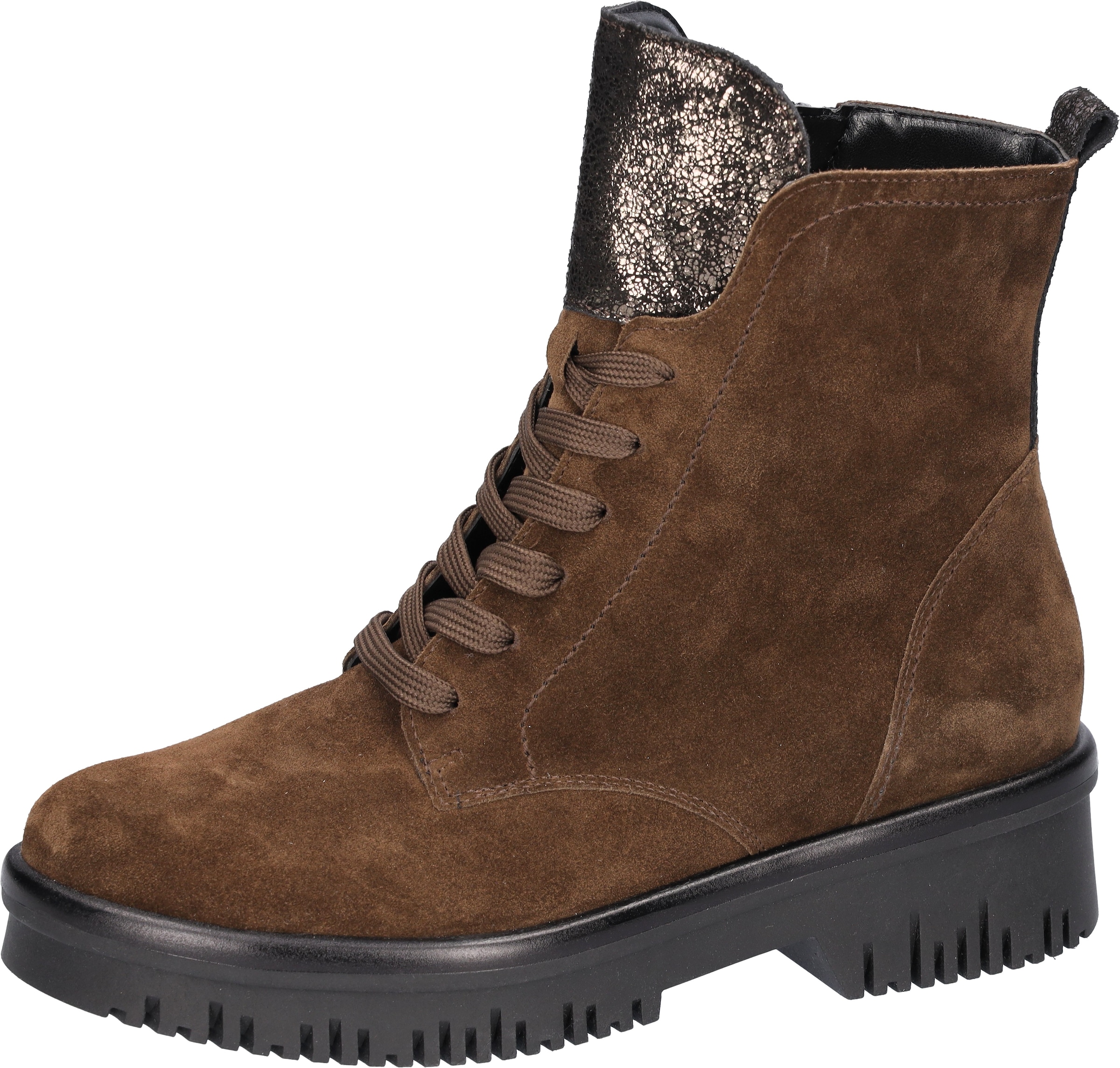 Image of Waldläufer Schnürstiefelette "H-ALEA" Schnürboots, Plateaustiefelette, Komfortweite H = sehr weit