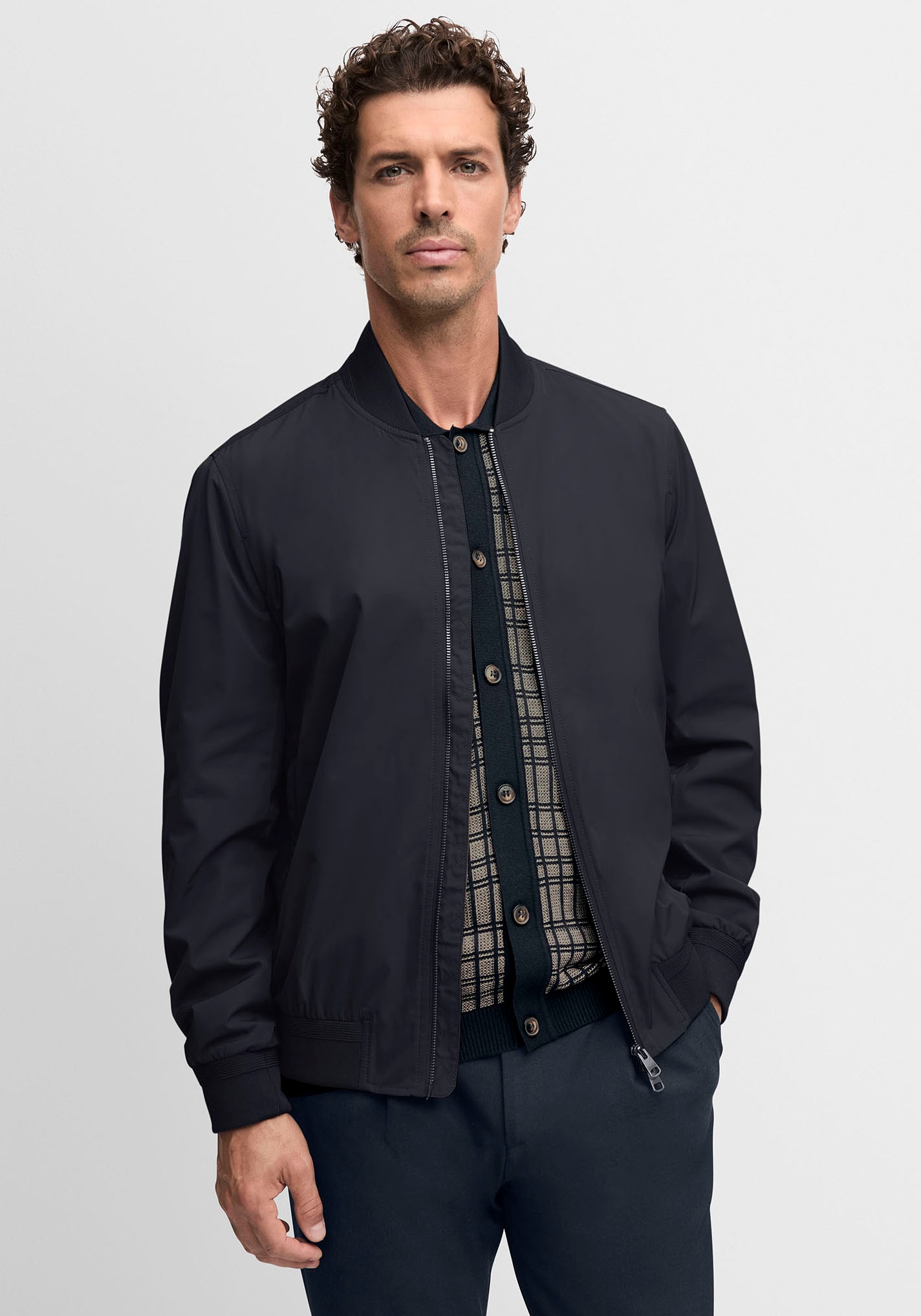 Image of Cinque Blouson "CIRAPID" Regular Fit, 2-Wege-Reissverschluss