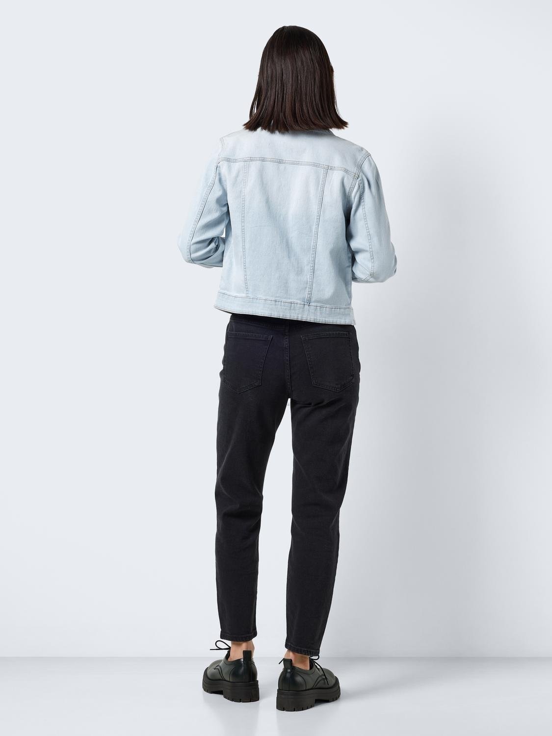 Noisy may Jeansjacke »NMDEBRA L/S DENIM JACKET LB NOOS« ohne Kapuze