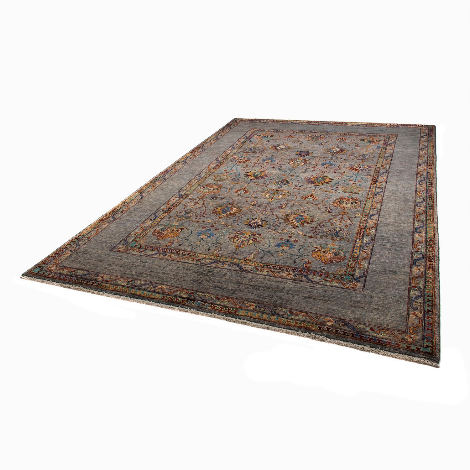 Image of morgenland Orientteppich »Ziegler - 299 x 203 cm - dunkelbraun«, rechteckig, 6 mm Höhe, Wohnzimmer, Handgeknüpft, Einzelstück mit Zertifikat bei Ackermann Versand Schweiz