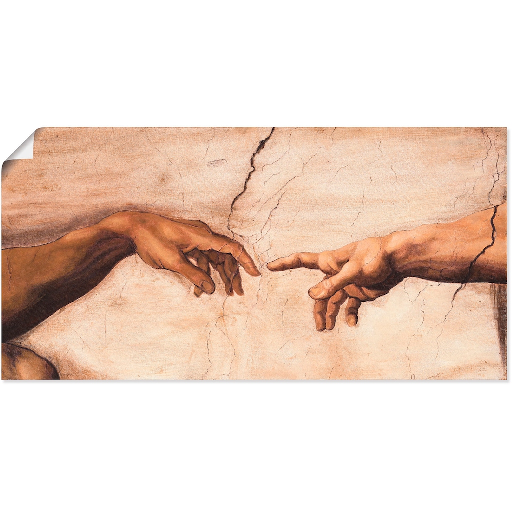 Artland Wandbild »Hände«, Religion, (1 St.)