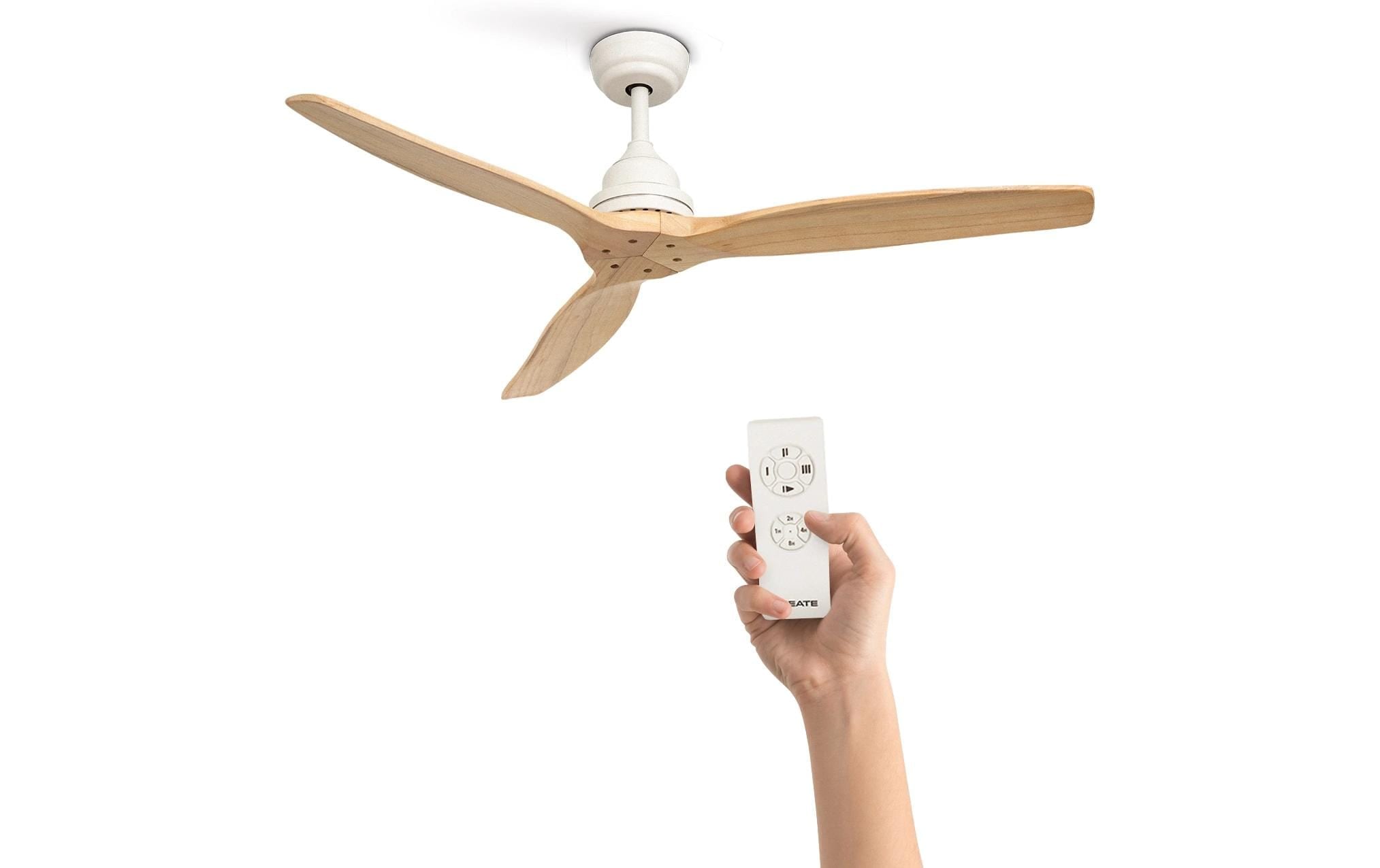 Deckenventilator »Create Holz«, 132 cm Durchmesser