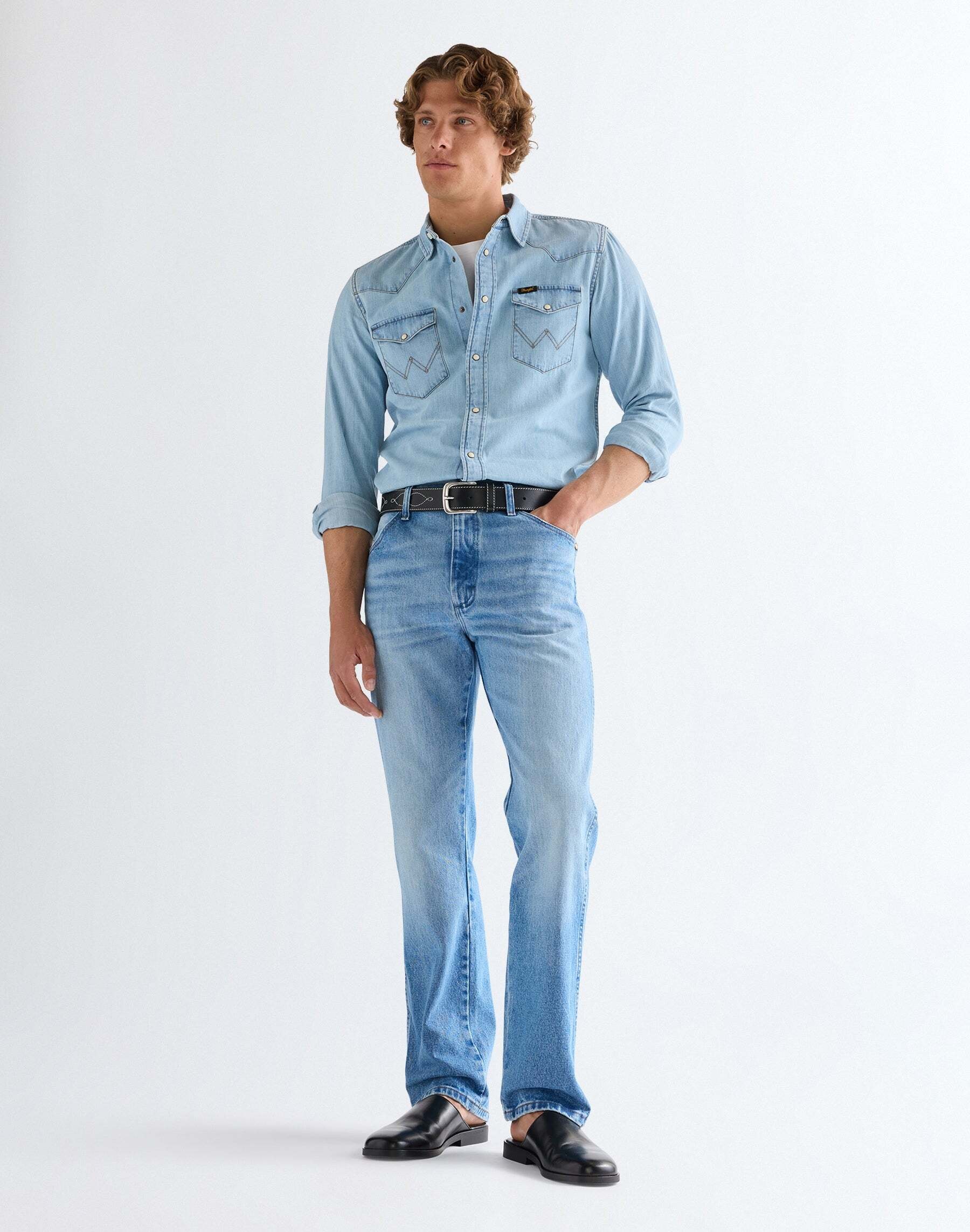 Wrangler Hüftgürtel »WRANGLER Gürtel Western Stitch«