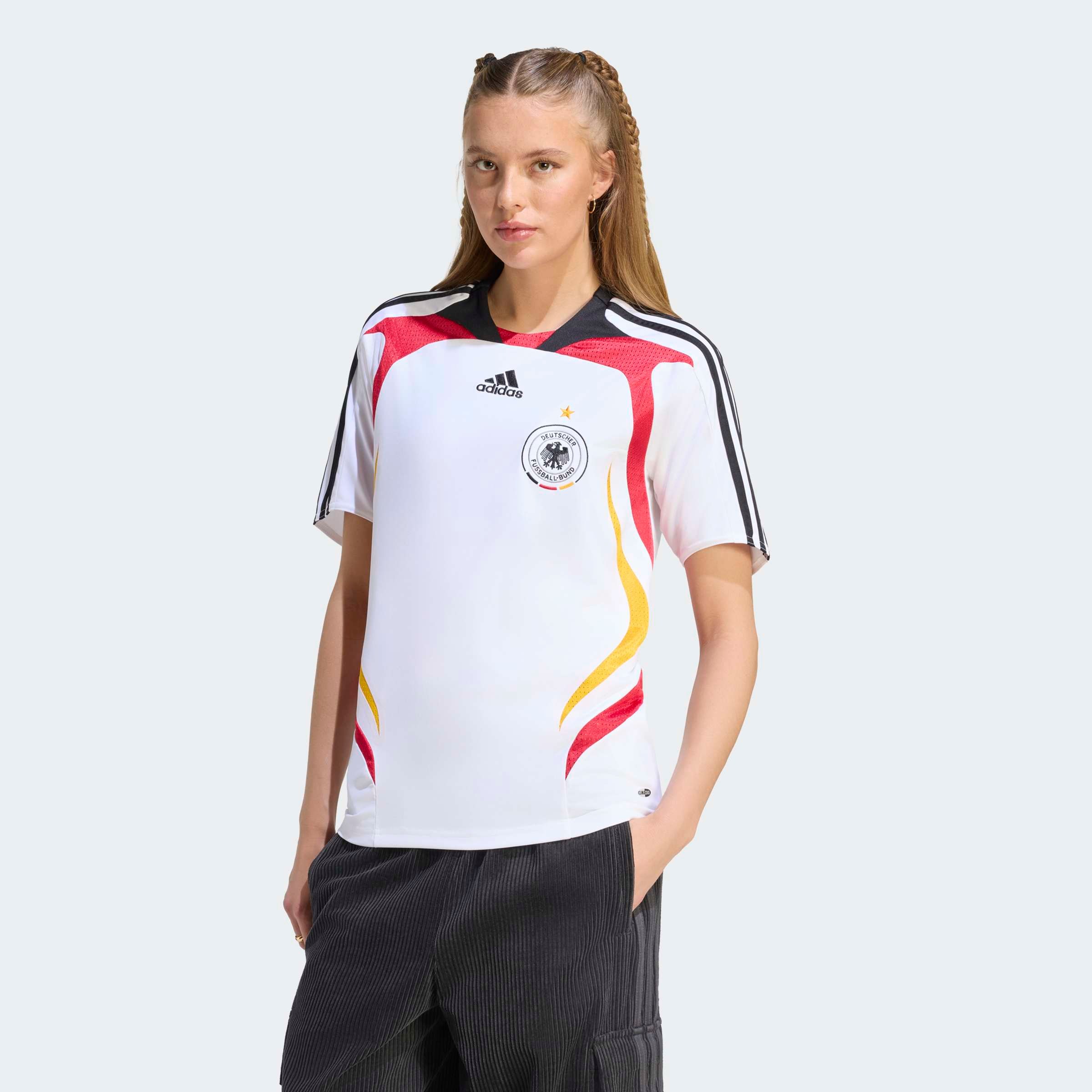 adidas Performance Fussballtrikot »DFB H JSY 07« mit Rundhalsausschnitt, aus Polyester, mit CLIMACOOL Technologie