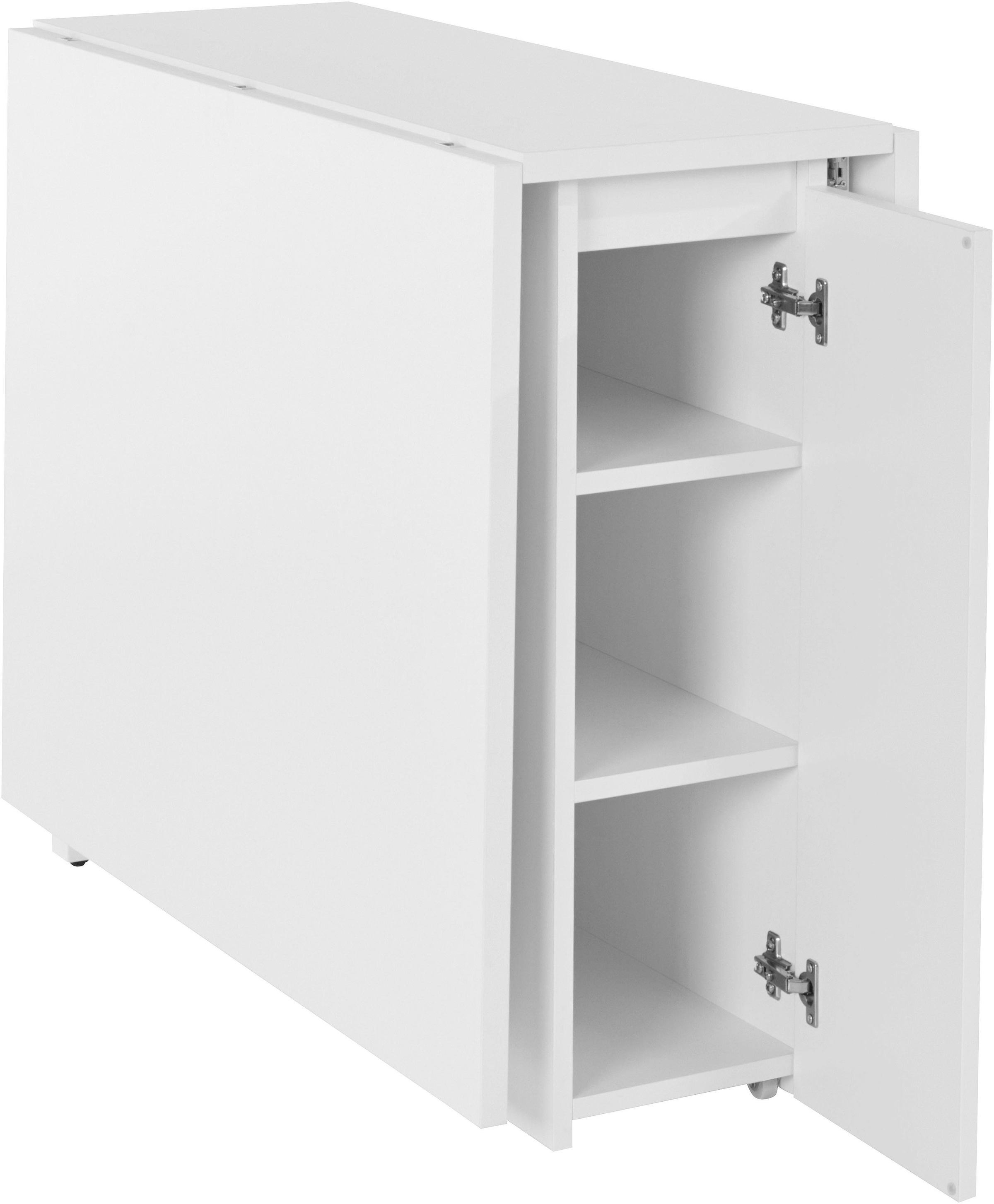 Woodman Esstisch »Jasper« mit einer rechteckigen Tischplatte und Auszugsfunktion, Breite 90 cm