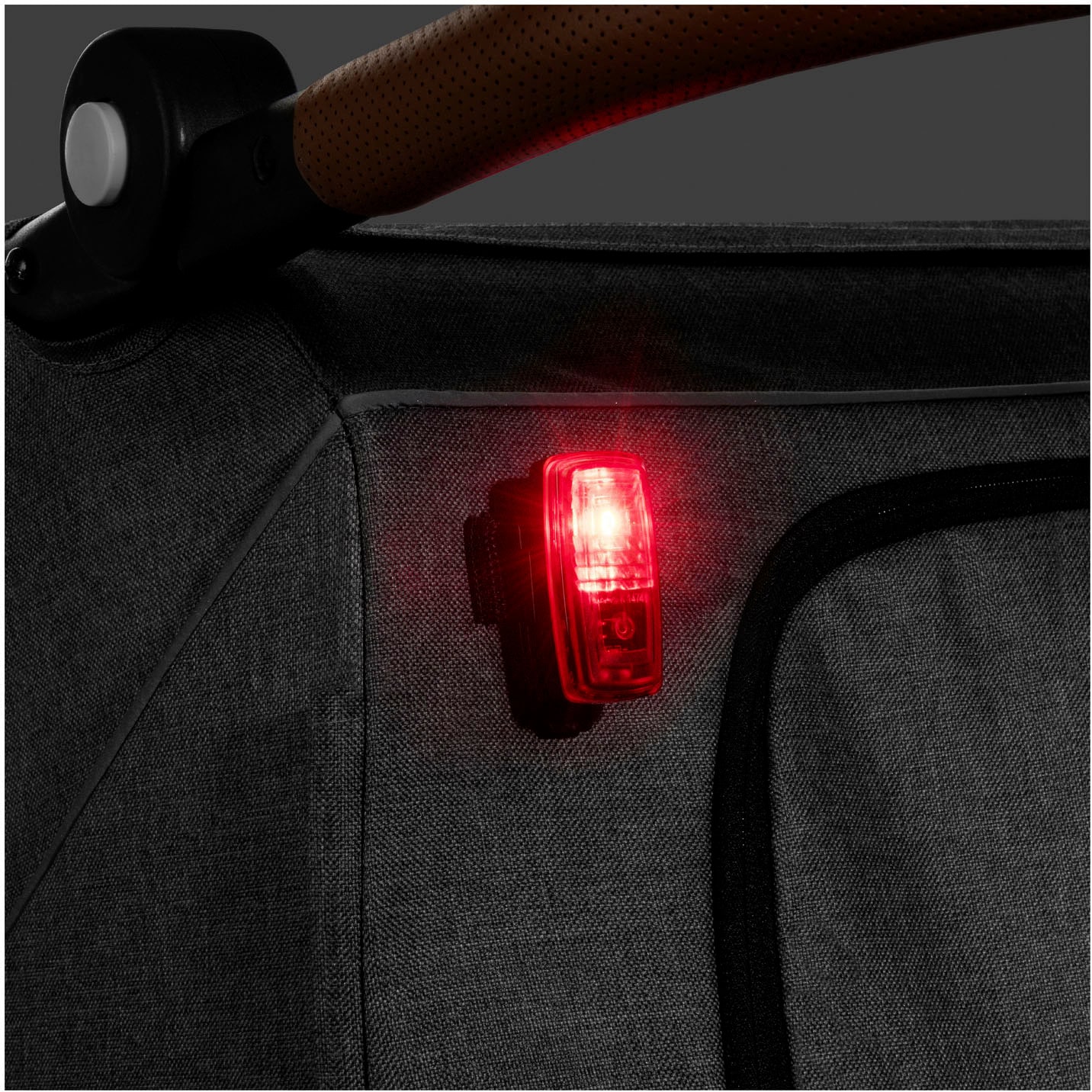 Hauck Fahrradkinderanhänger »2in1 Bike Trailer und Buggy Dryk Duo, melange grey« für 2 Kinder; inklusive Deichsel