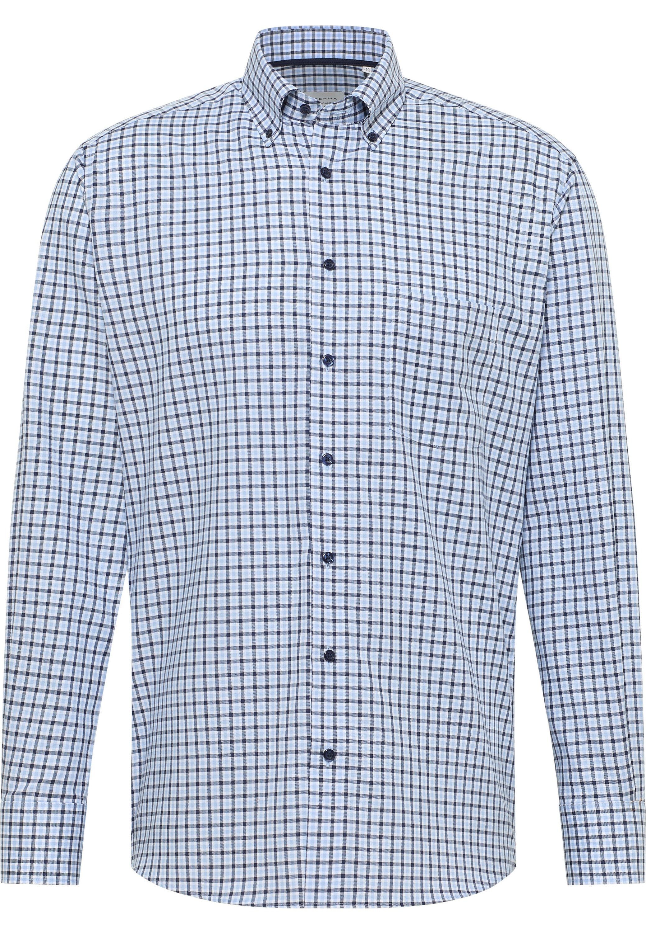 Eterna Langarmhemd »MODERN FIT« NON IRON (bügelfrei)