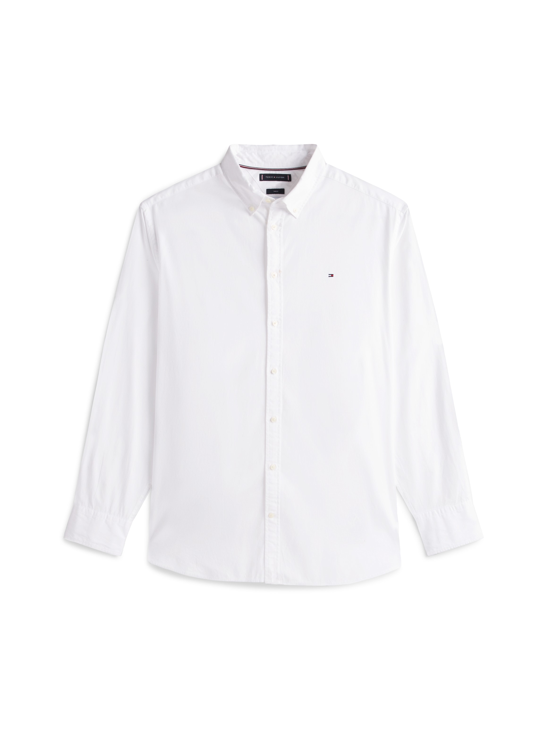 Tommy Hilfiger Big & Tall Langarmhemd »BT-FLEX POPLIN SOLID RF SHIRT-B«, Grosse Grössen