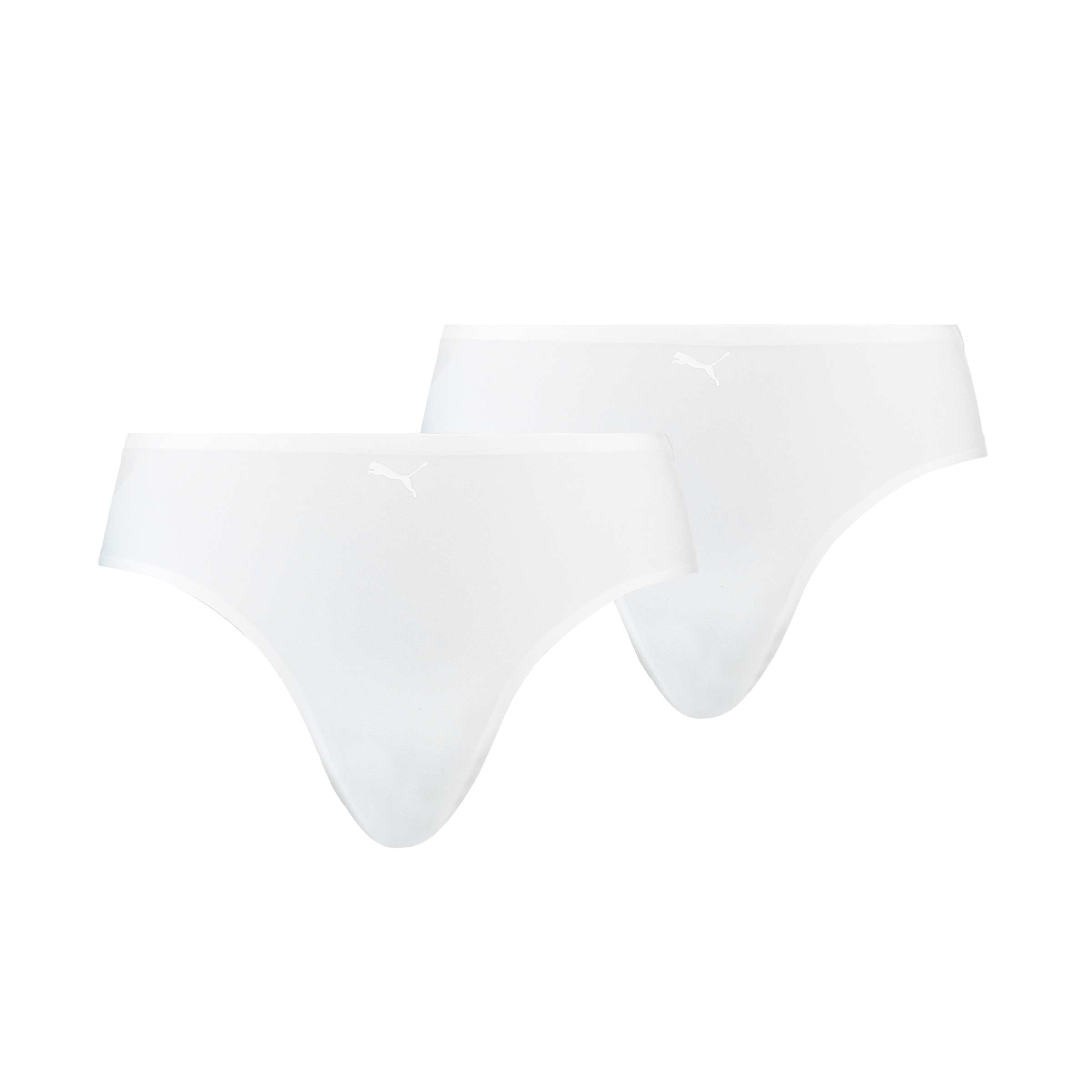 Image of PUMA Bikinislip "PUMA WOMEN ONE SIZE BRIEF 2P HANG" 2er Pack, Mit nahtlosen Kanten, Einheitsgrösse