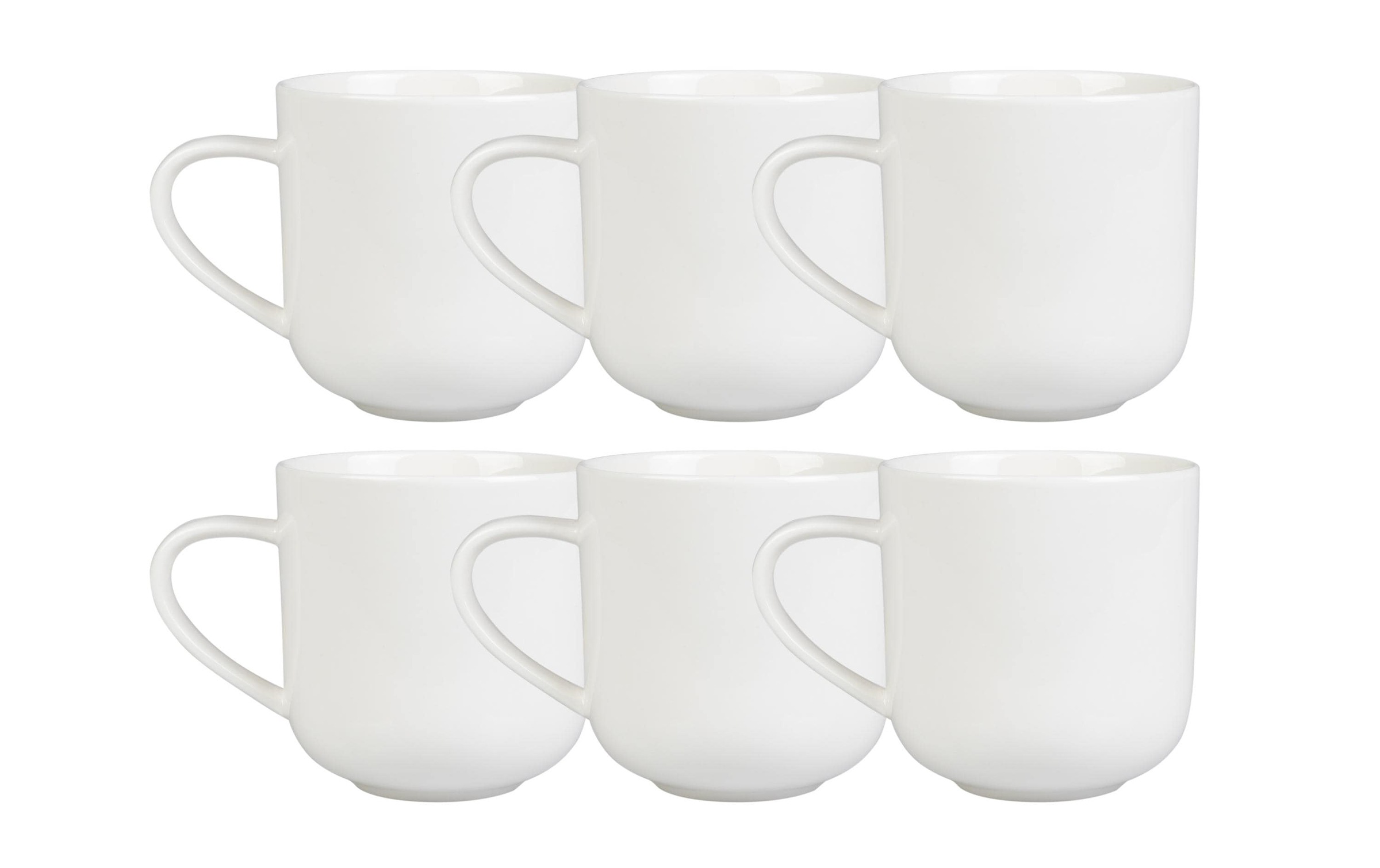 Image of FURBER Tasse "400 ml, 6 Stück, Weiss"