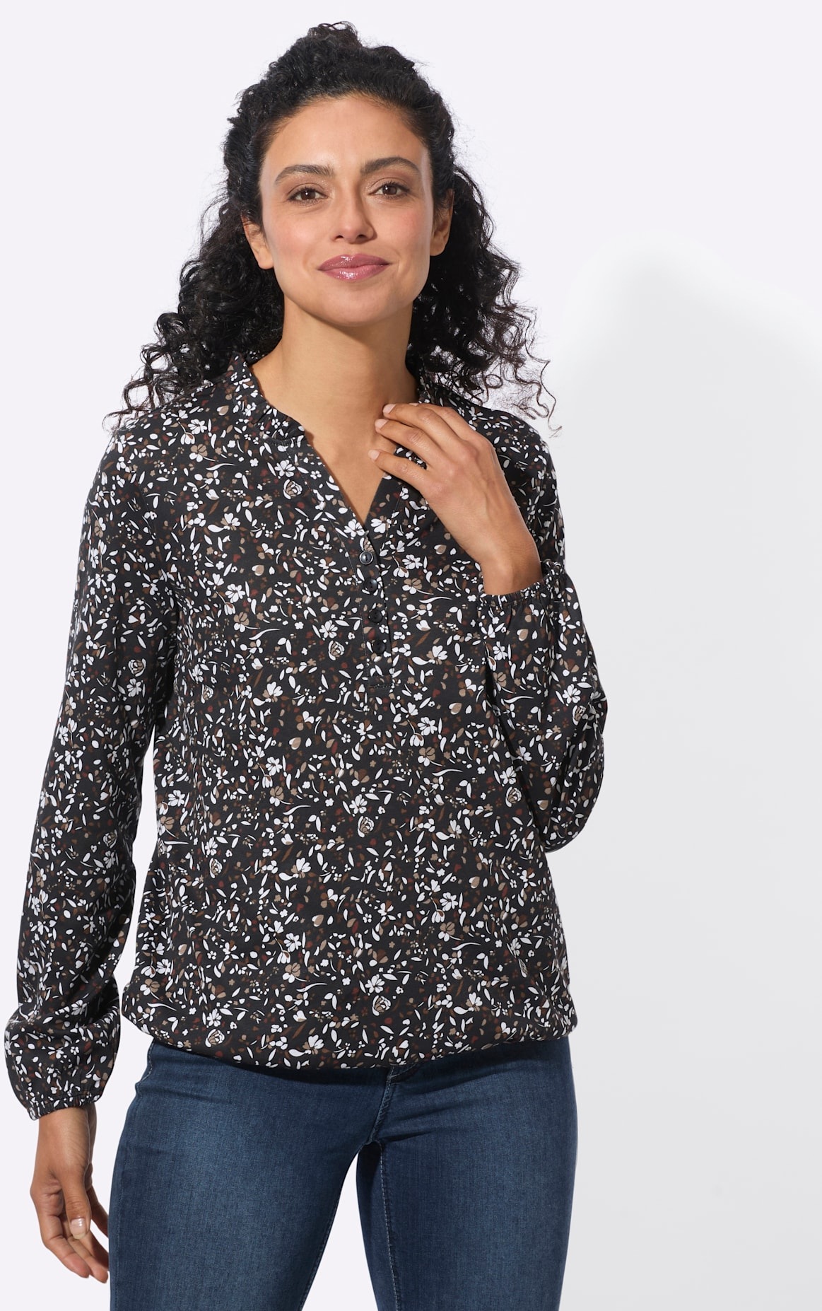 Inspirationen Print-Shirt »Druck-Shirt« 1