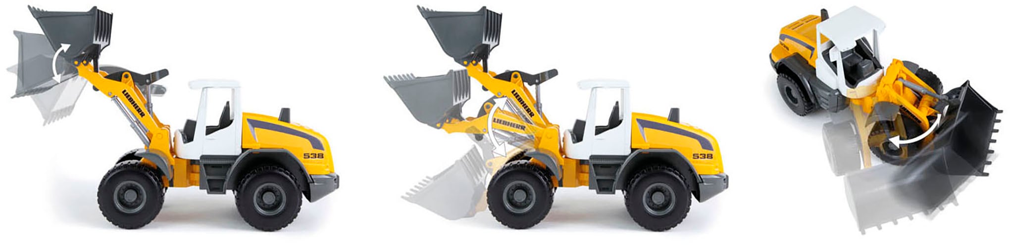 Lena® Spielzeug-Radlader »Worxx, Liebherr L538« Made in Europe