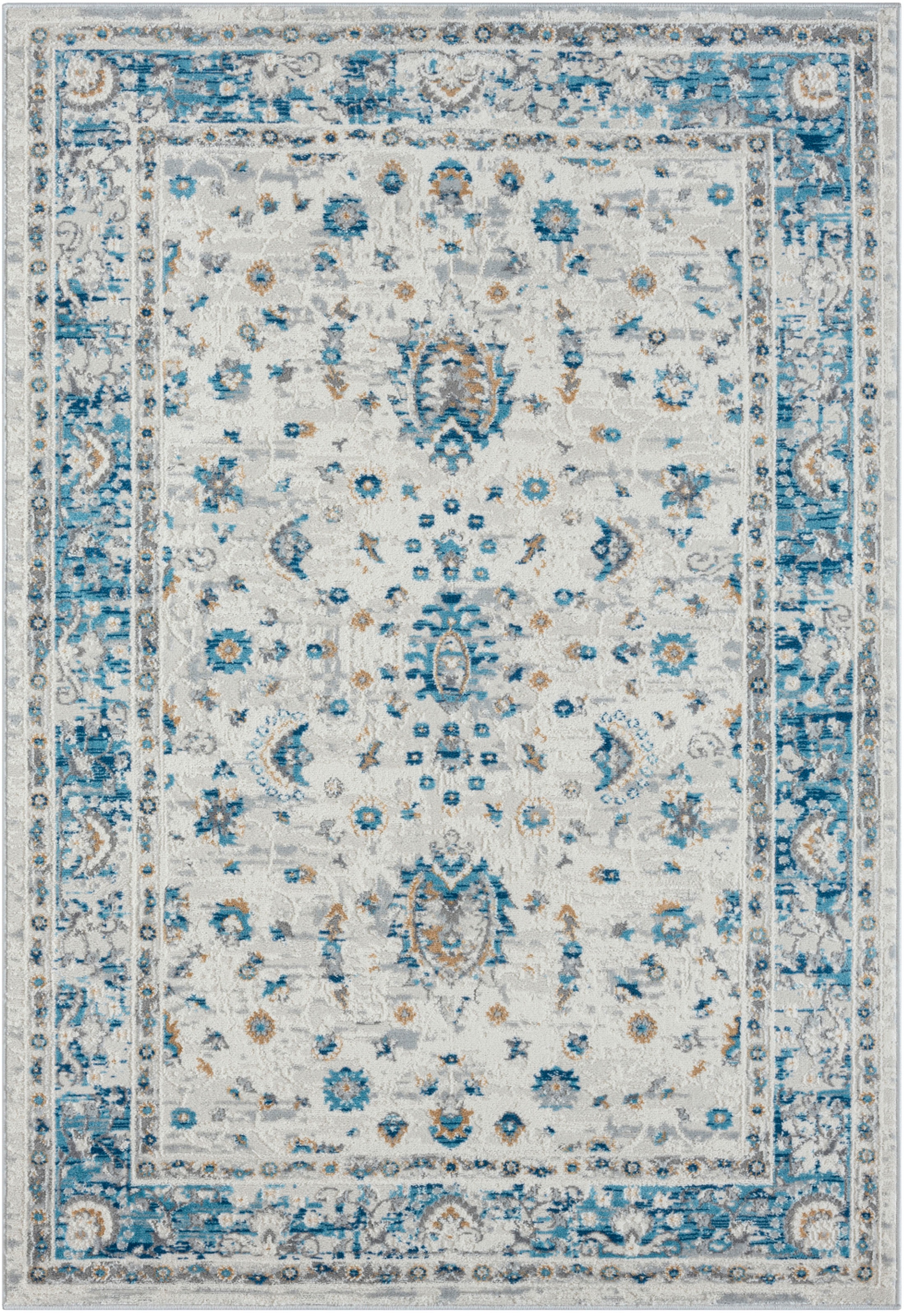 Myflair Möbel & Accessoires Teppich »My Heriz« rechteckig 8 mm Höhe Kurzflor, klassisches Orient Design, besonders weich durch Microfaser